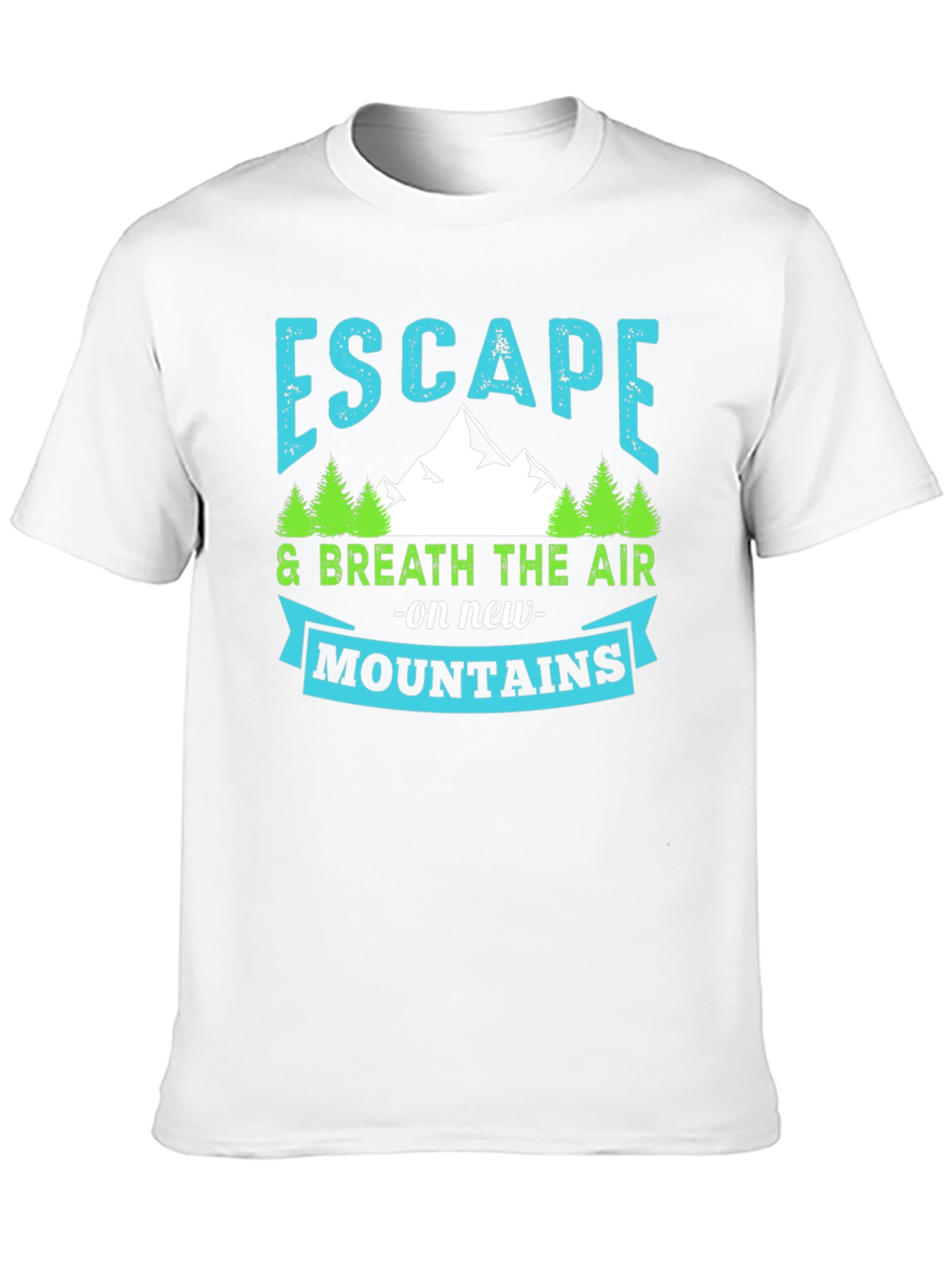 Escape to the Mountains Graphic T-Shirt