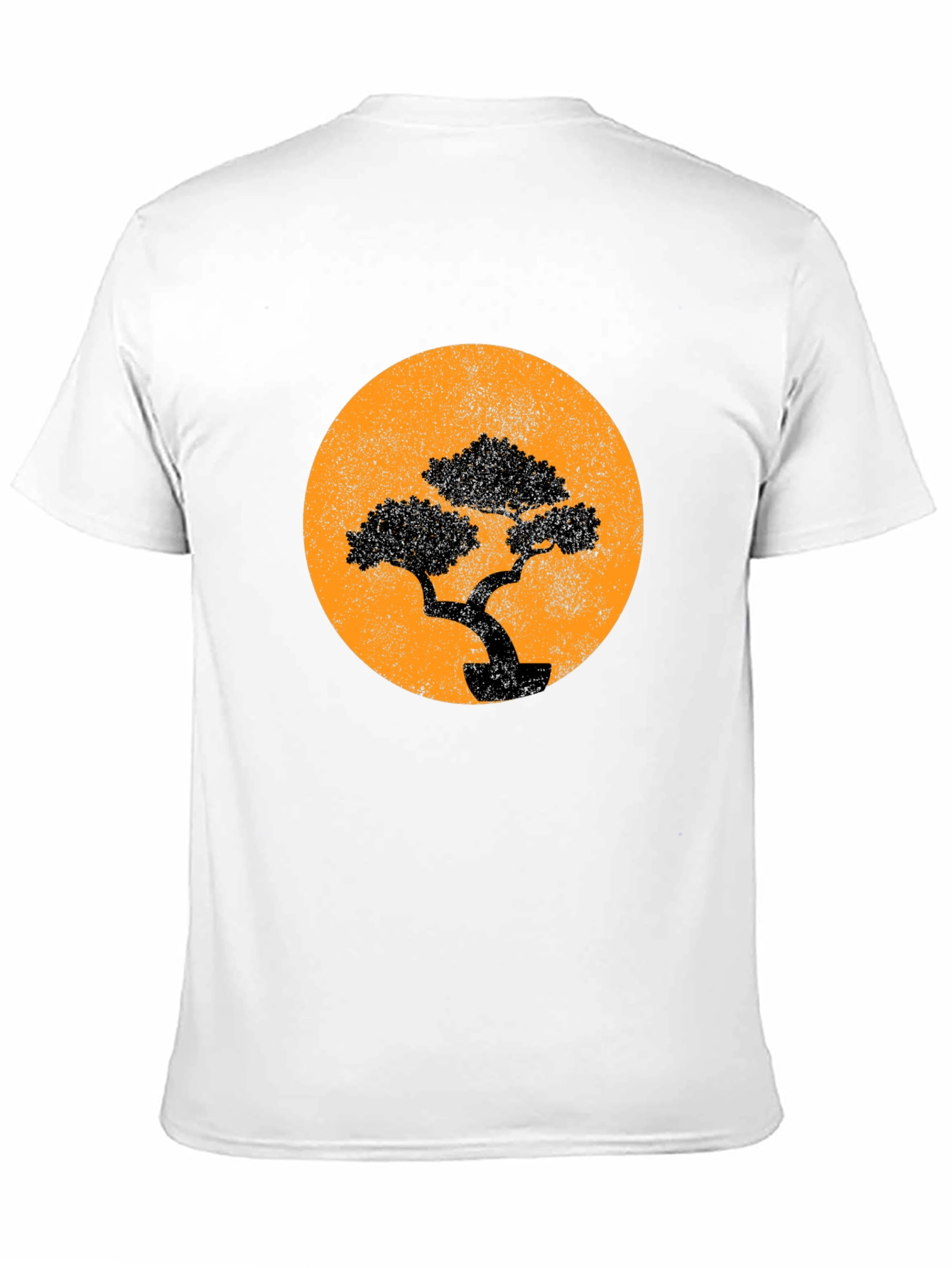 Bonsai Tree Graphic T-Shirt - Black