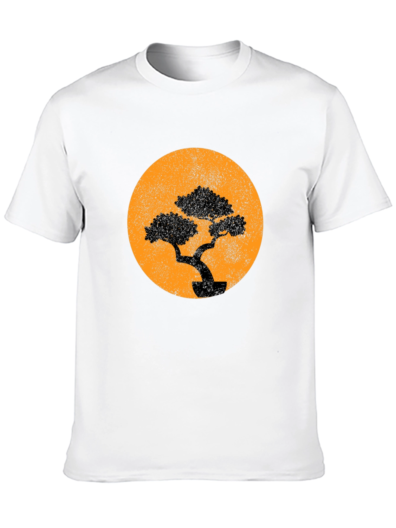 Bonsai Tree Graphic T-Shirt - Black