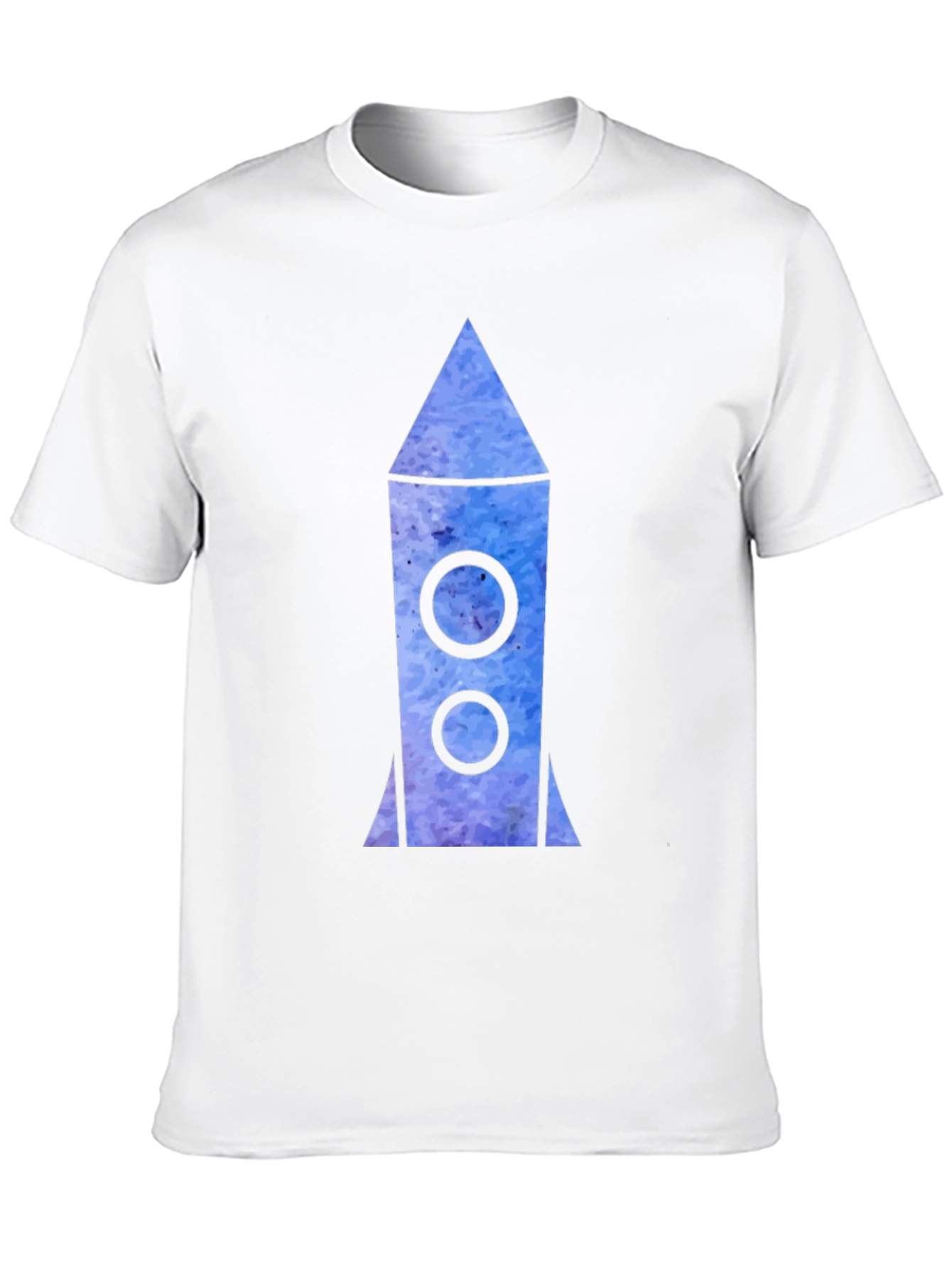 Rocket Graphic Black T-Shirt