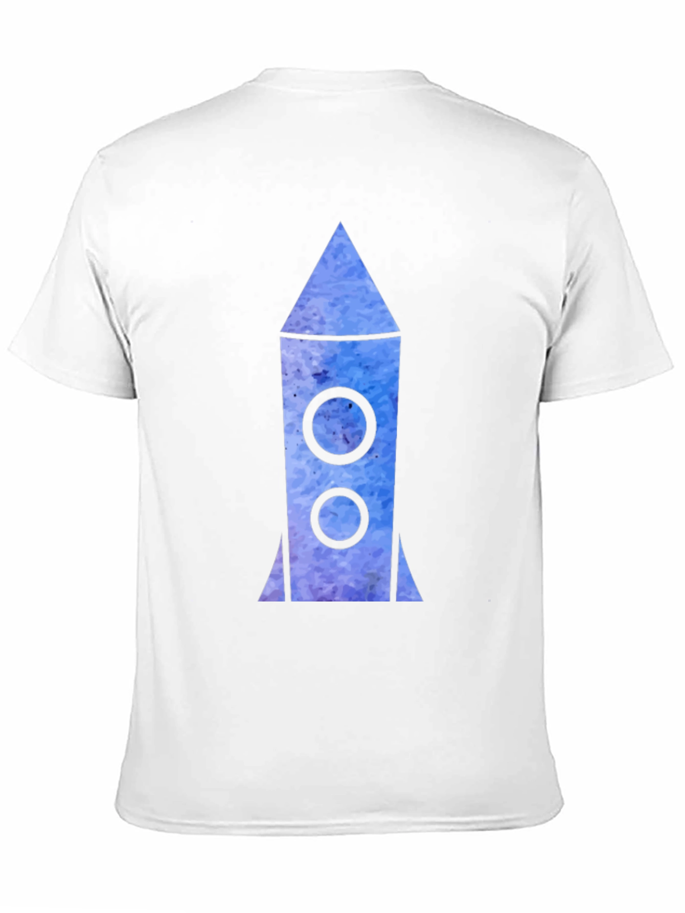 Rocket Graphic Black T-Shirt