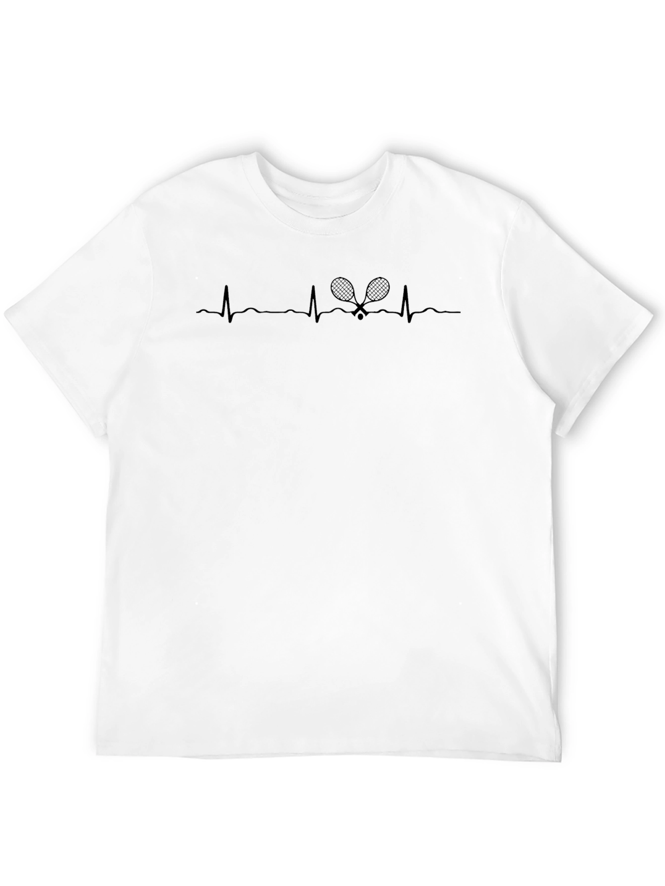 Tennis Heartbeat Graphic T-Shirt