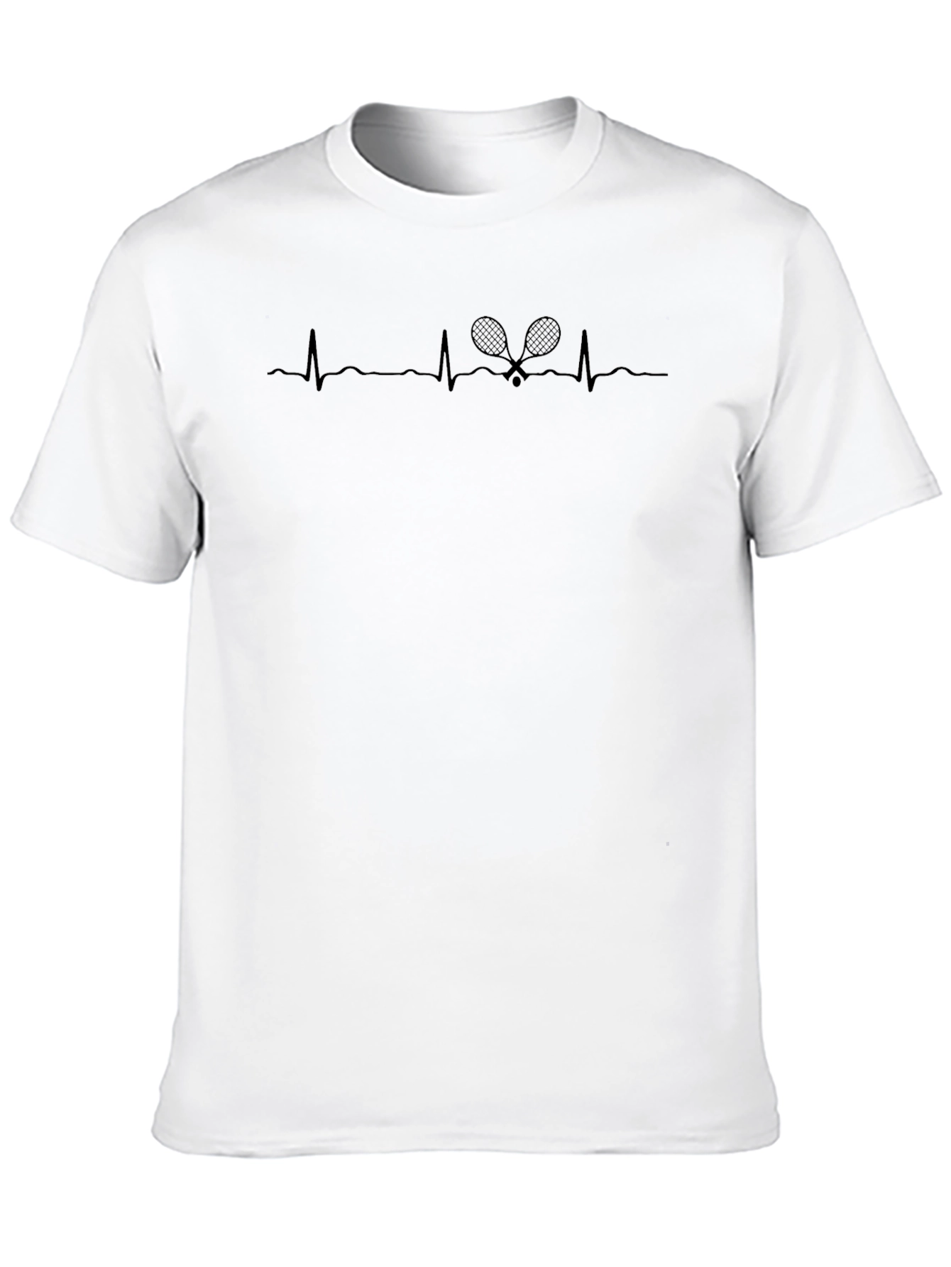 Tennis Heartbeat Graphic T-Shirt