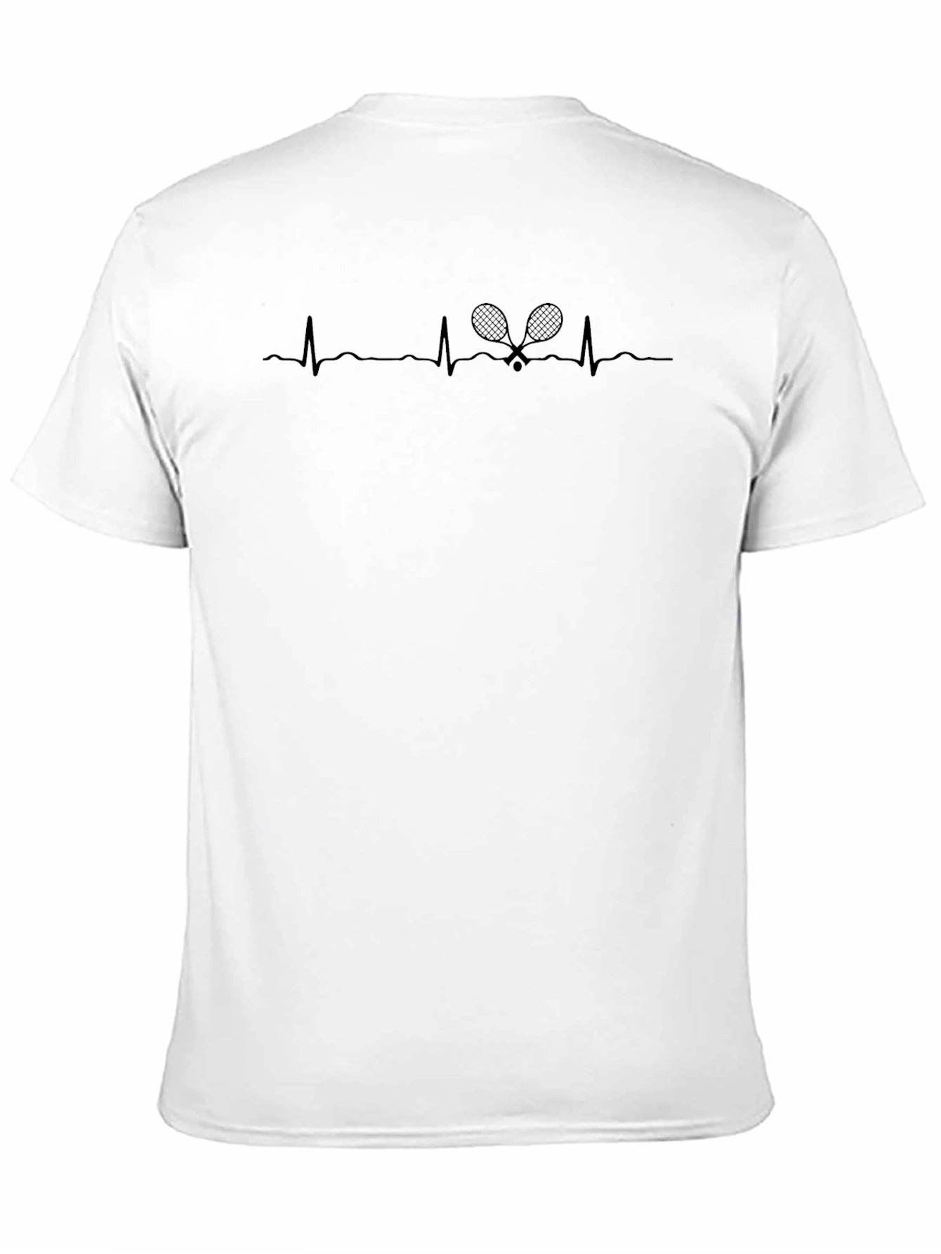 Tennis Heartbeat Graphic T-Shirt