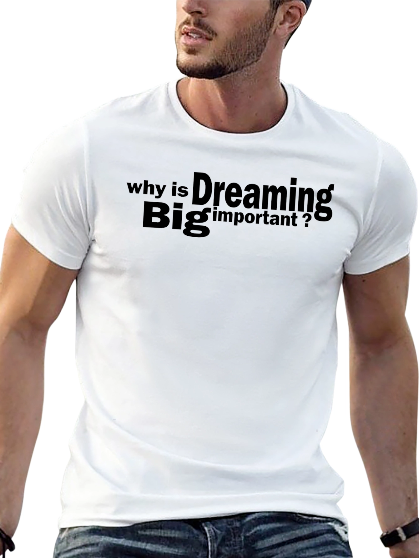 Dream Big Black T-Shirt