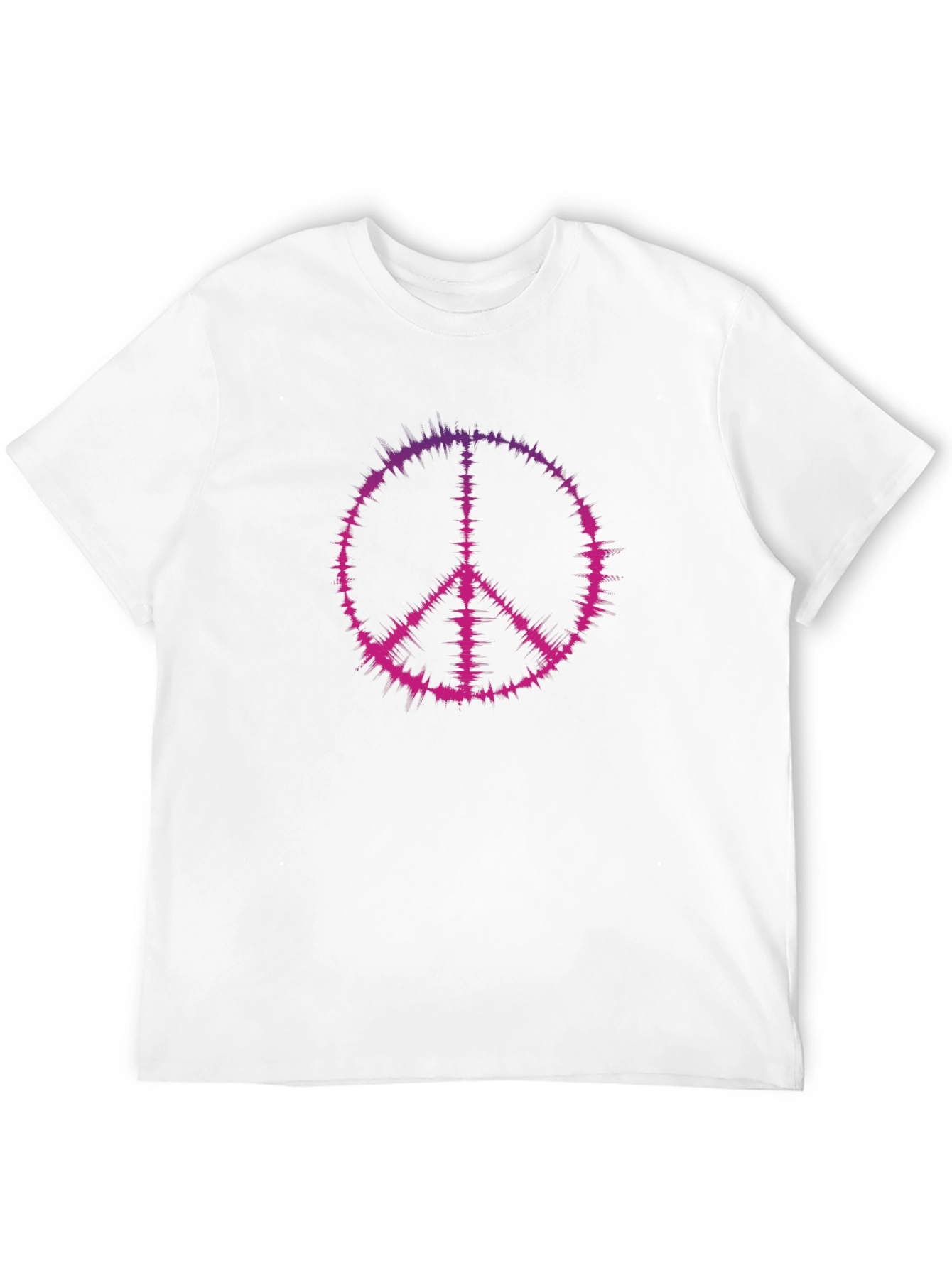 Peace Sign Graphic Tee - Black