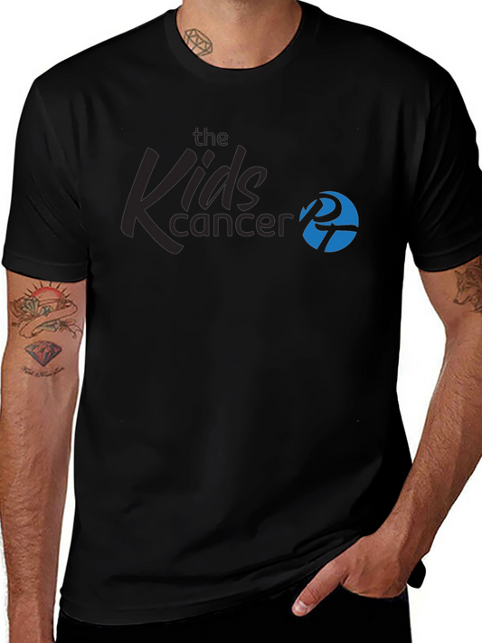 Kids Cancer Awareness Black T-Shirt