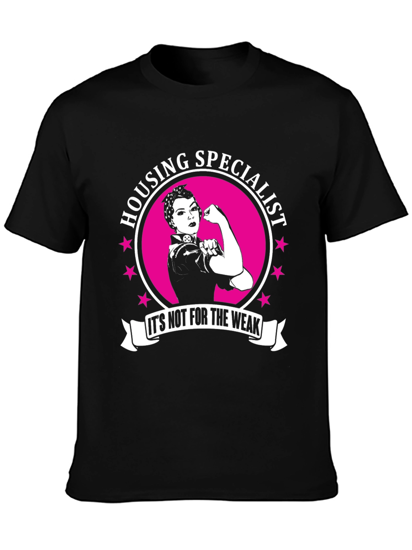 Housing Specialist Rosie the Riveter Graphic T-Shirt