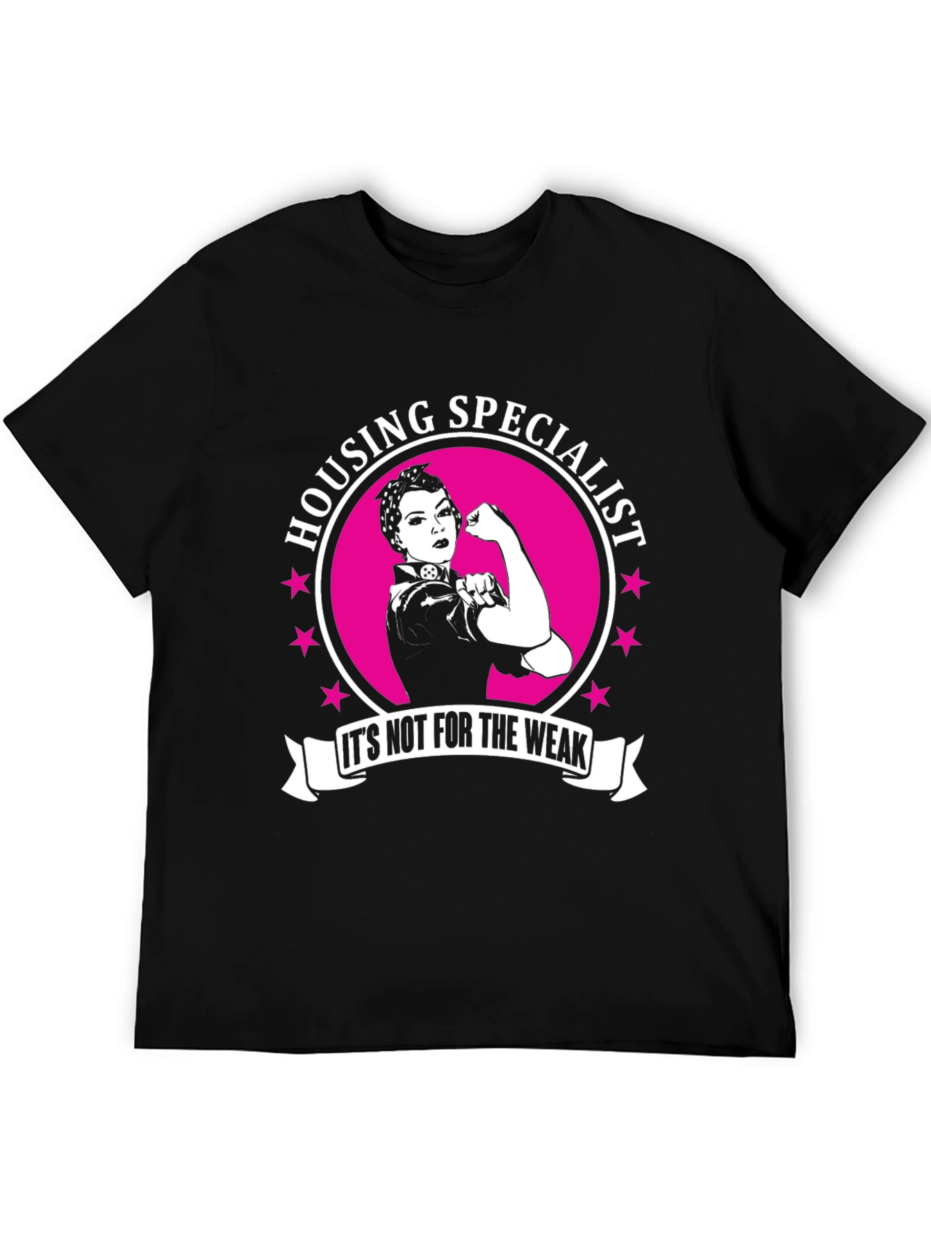 Housing Specialist Rosie the Riveter Graphic T-Shirt