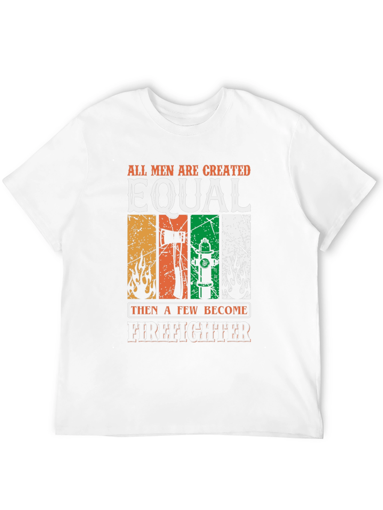 Firefighter Equality Graphic Tee - Black Cotton