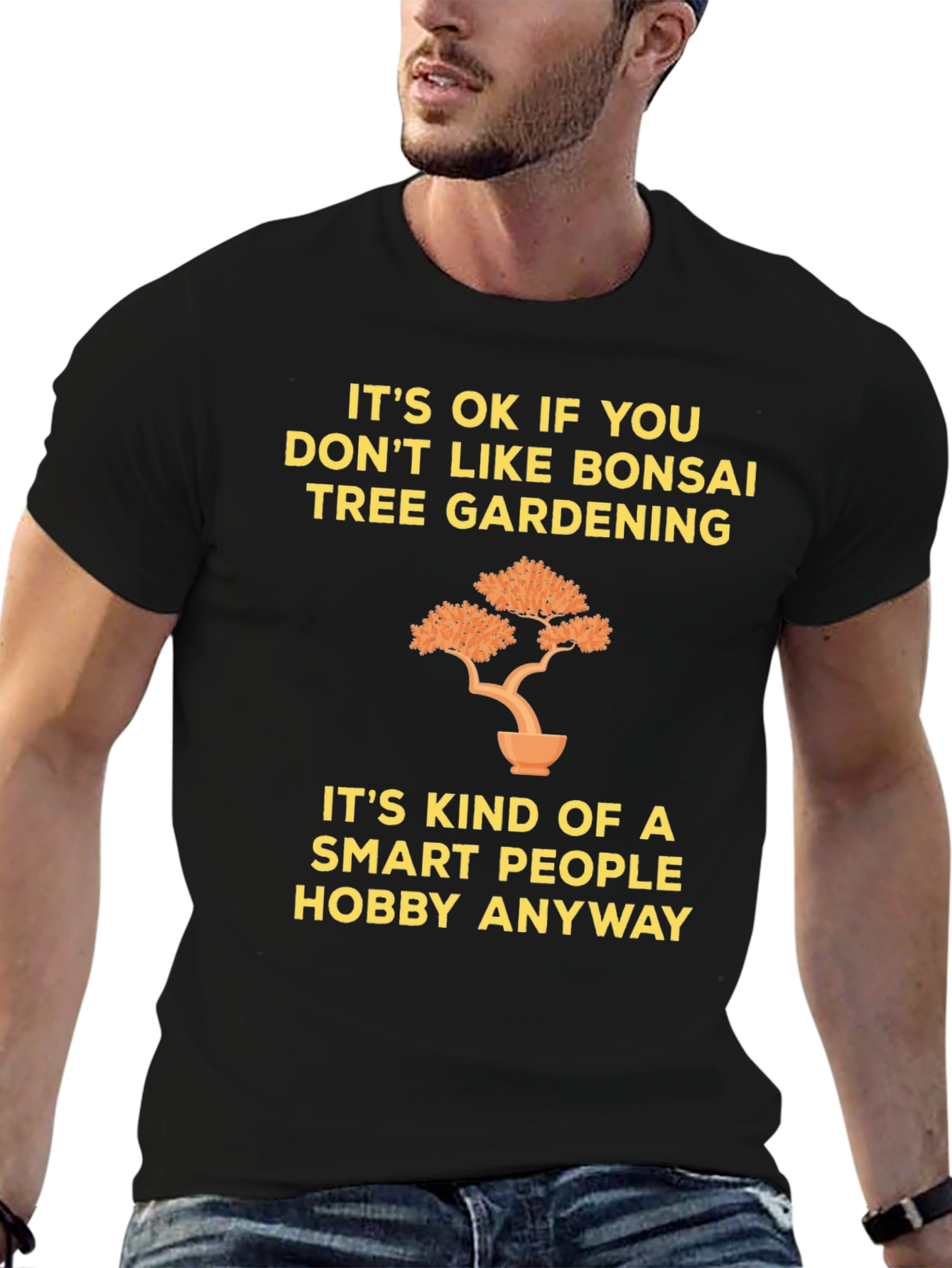 Bonsai Tree Gardening Smart People Hobby T-Shirt