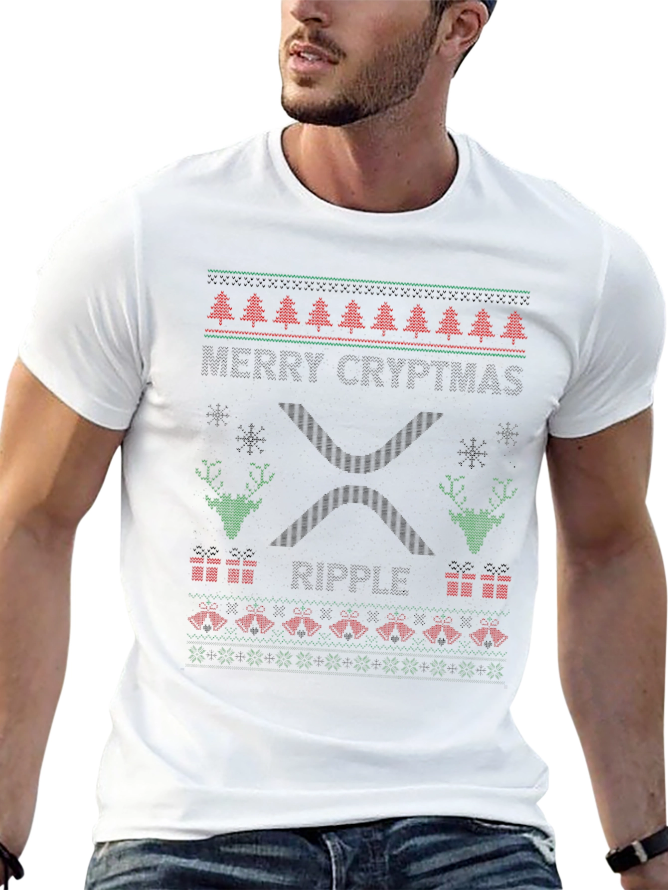 XRP Christmas Sweater T-Shirt