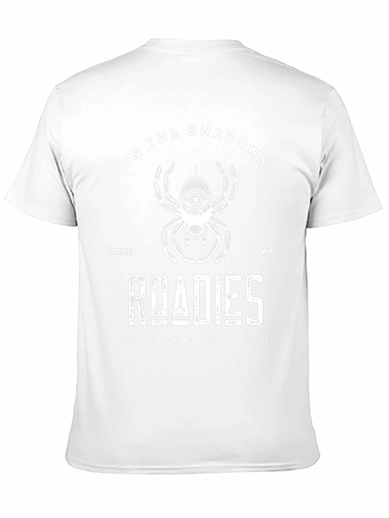 In The Shadows Spider Eye Roadies Graphic T-Shirt