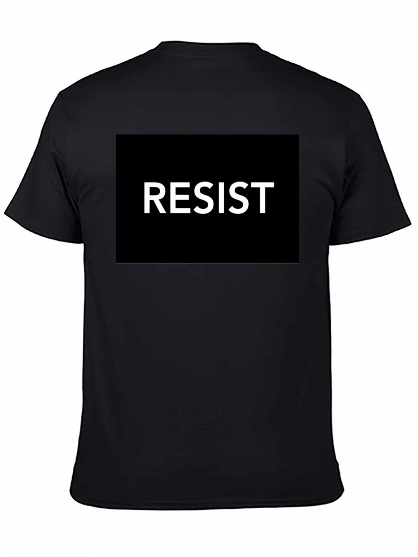 Resist Slogan T-Shirt - Bold Statement Tee
