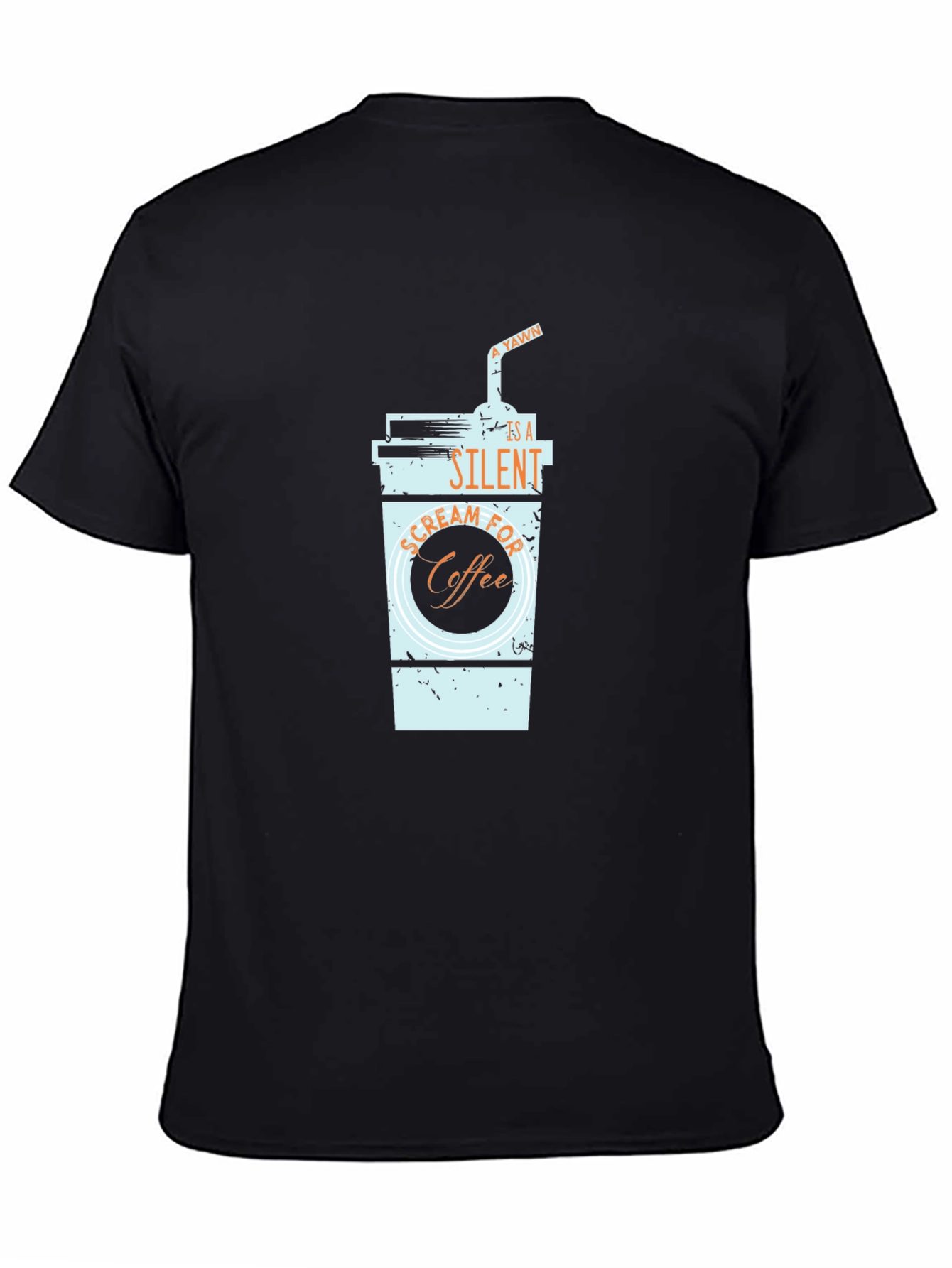 Coffee Scream T-Shirt - Funny Graphic Tee
