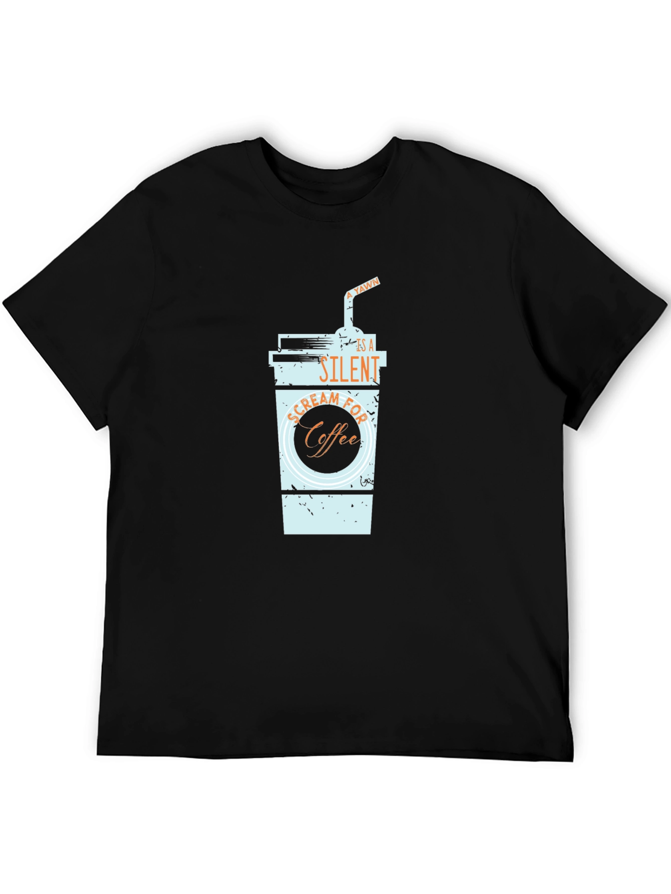 Coffee Scream T-Shirt - Funny Graphic Tee