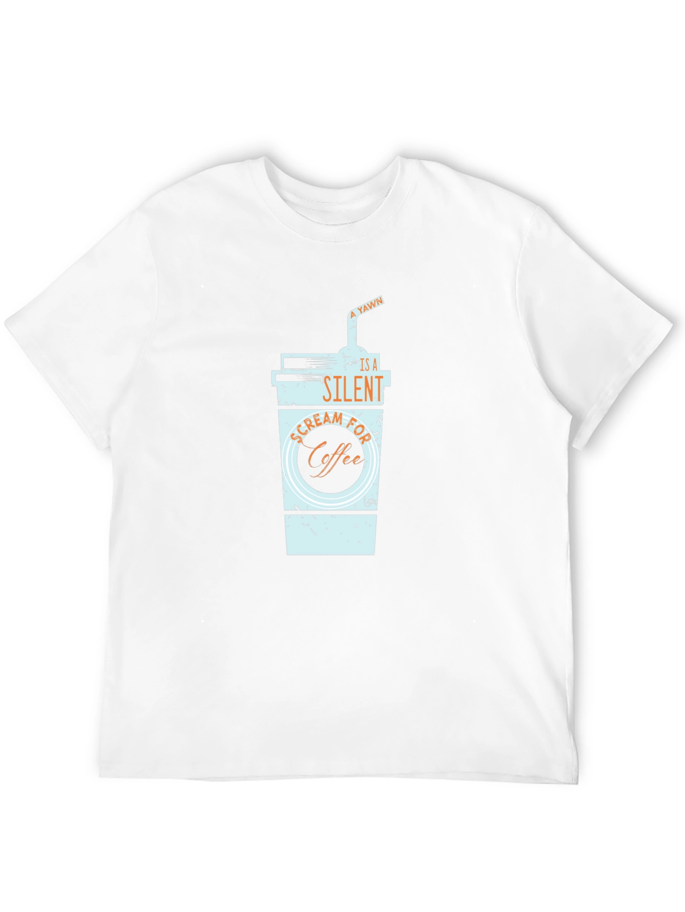 Coffee Scream T-Shirt - Funny Graphic Tee