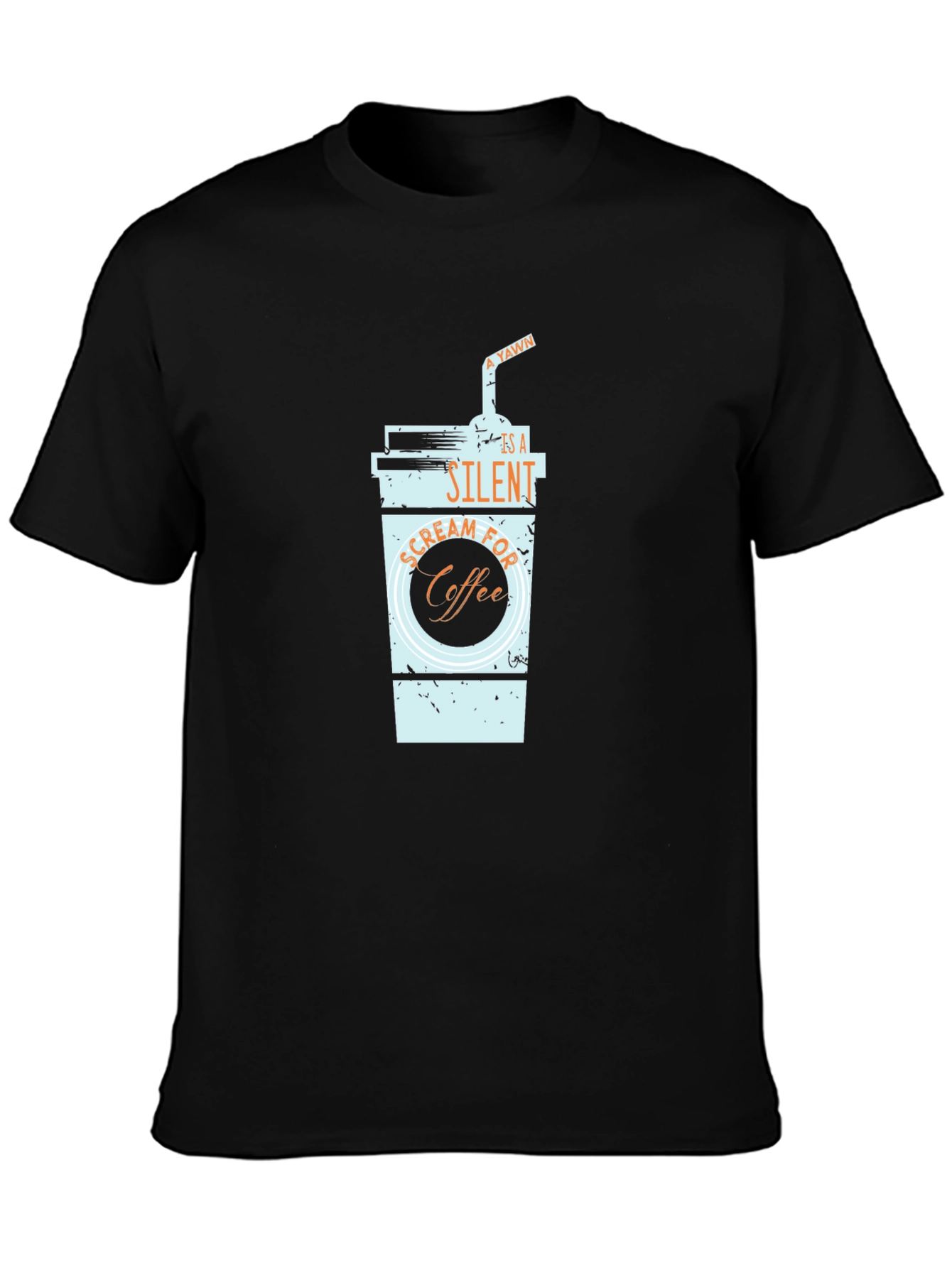 Coffee Scream T-Shirt - Funny Graphic Tee