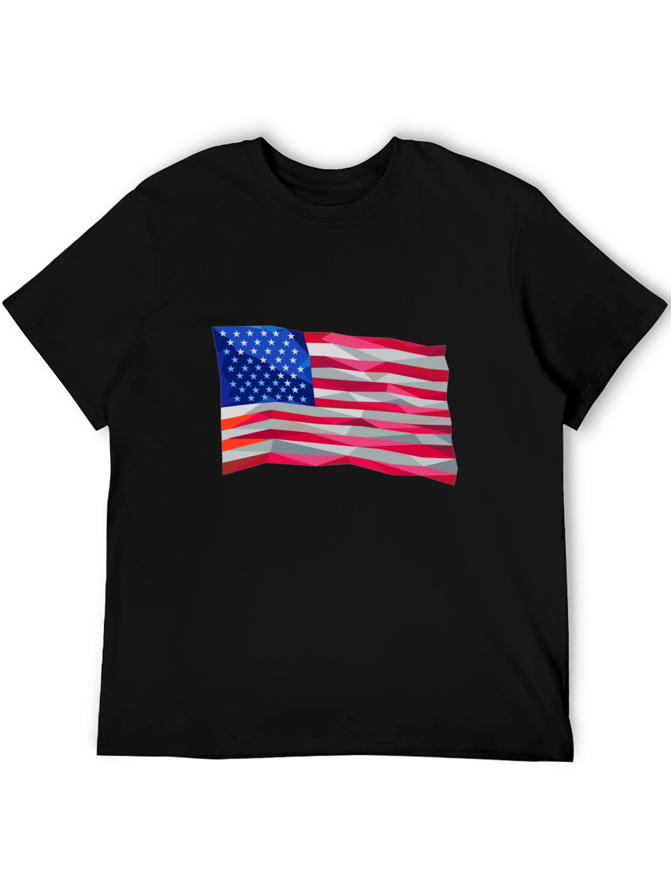 American Flag Graphic Tee - Patriotic Style