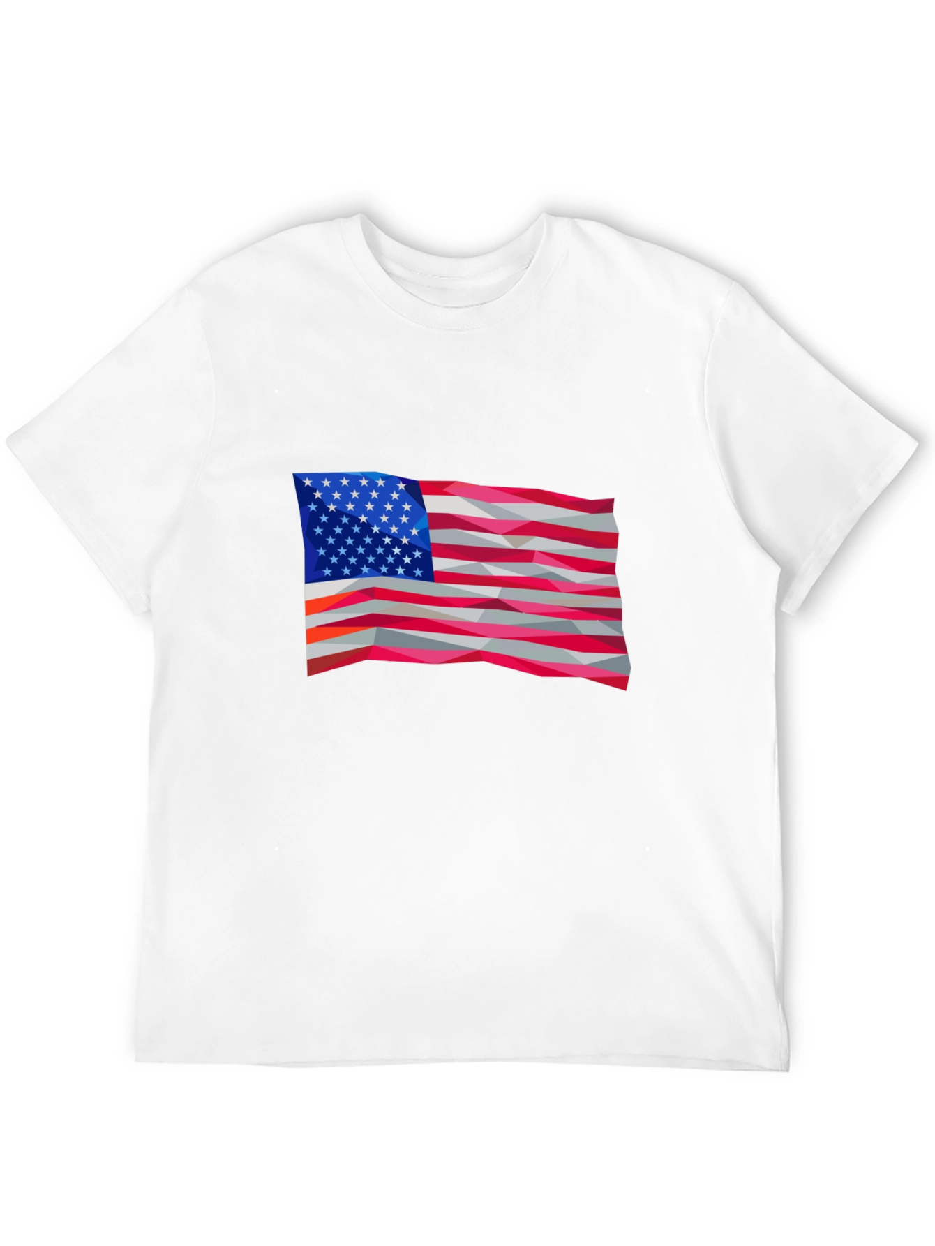 American Flag Graphic Tee - Patriotic Style