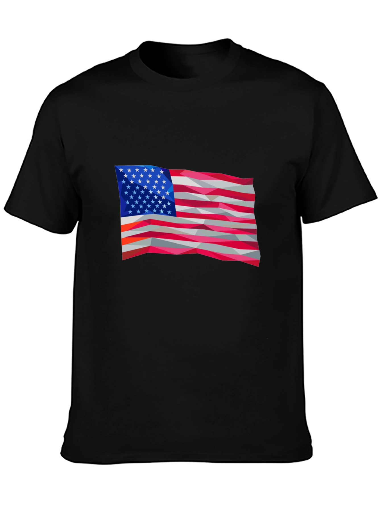 American Flag Graphic Tee - Patriotic Style