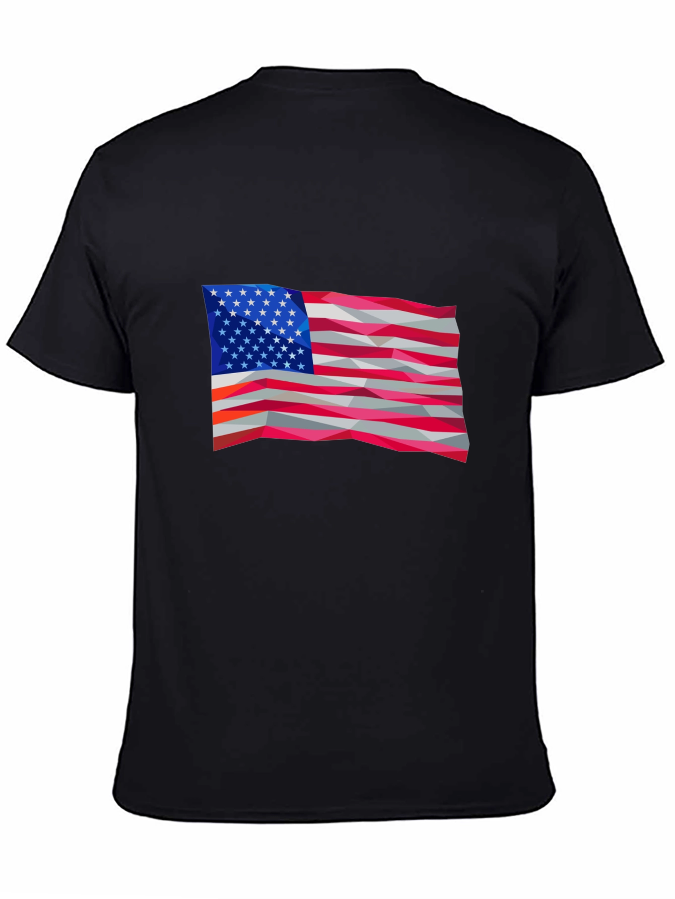 American Flag Graphic Tee - Patriotic Style