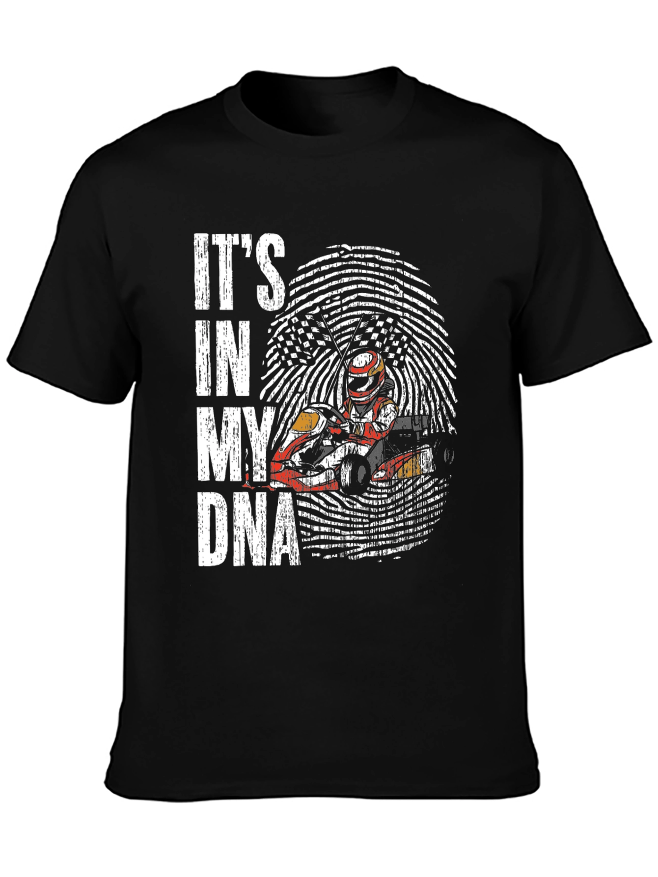 Its In My DNA Racing Go Kart T-Shirt