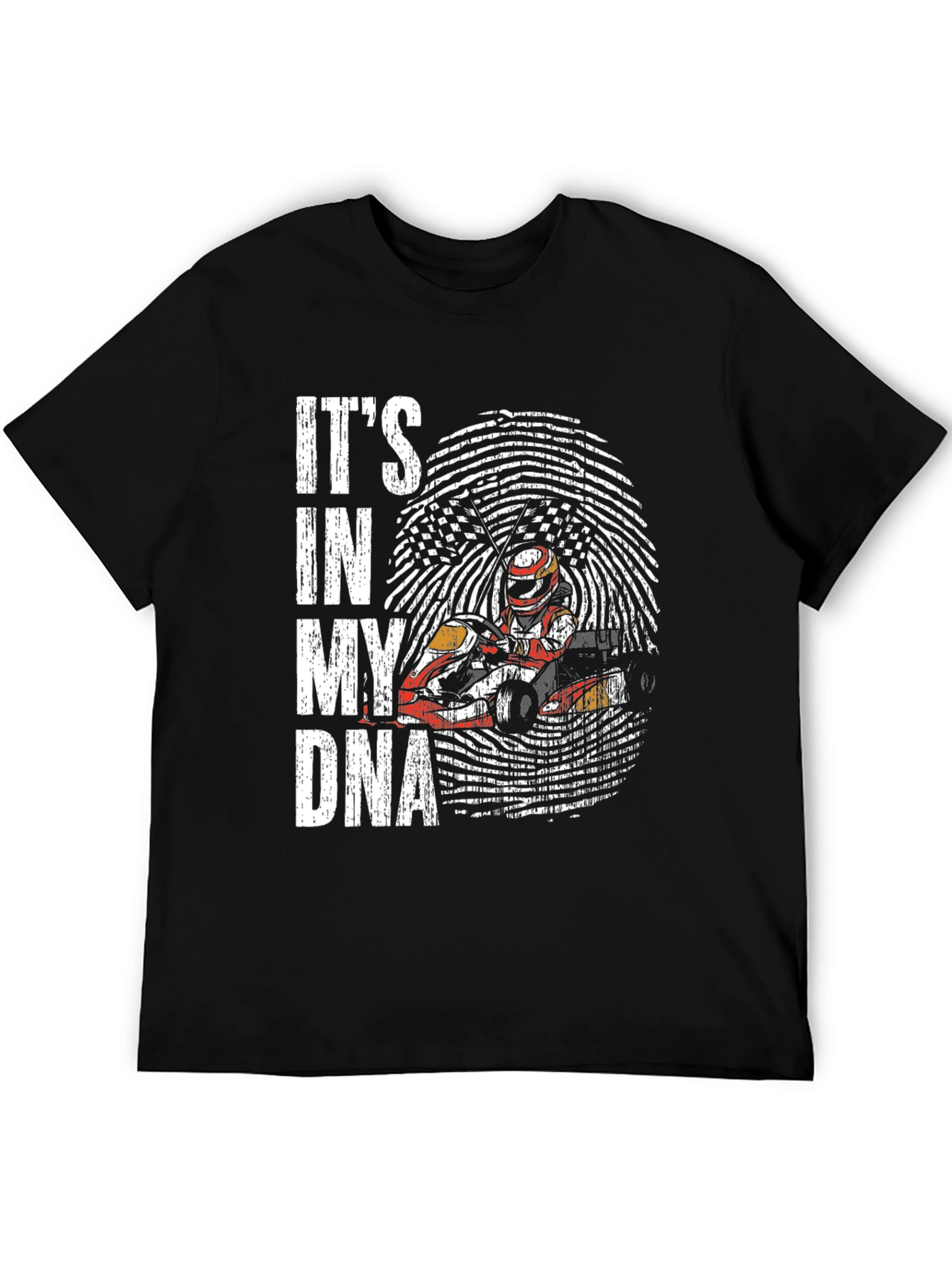 Its In My DNA Racing Go Kart T-Shirt
