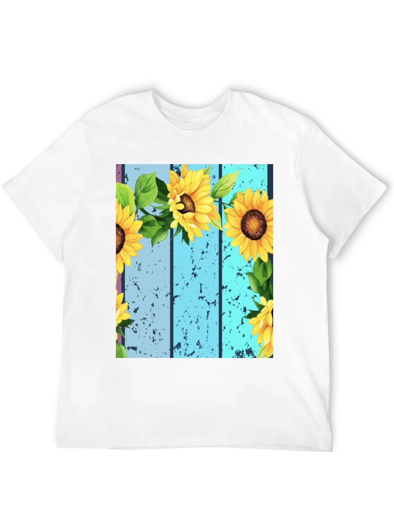 Sunflower Graphic Tee - Unique Design
