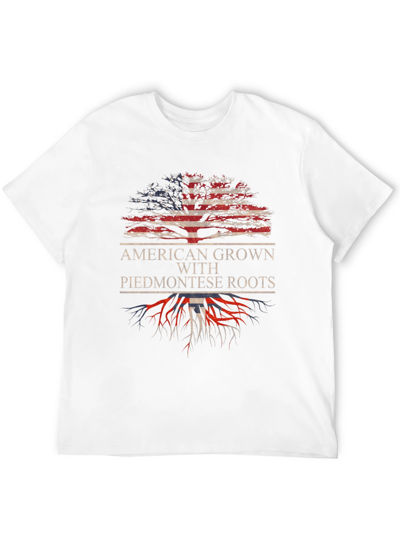 American Grown Piedmontese Roots Graphic Tee