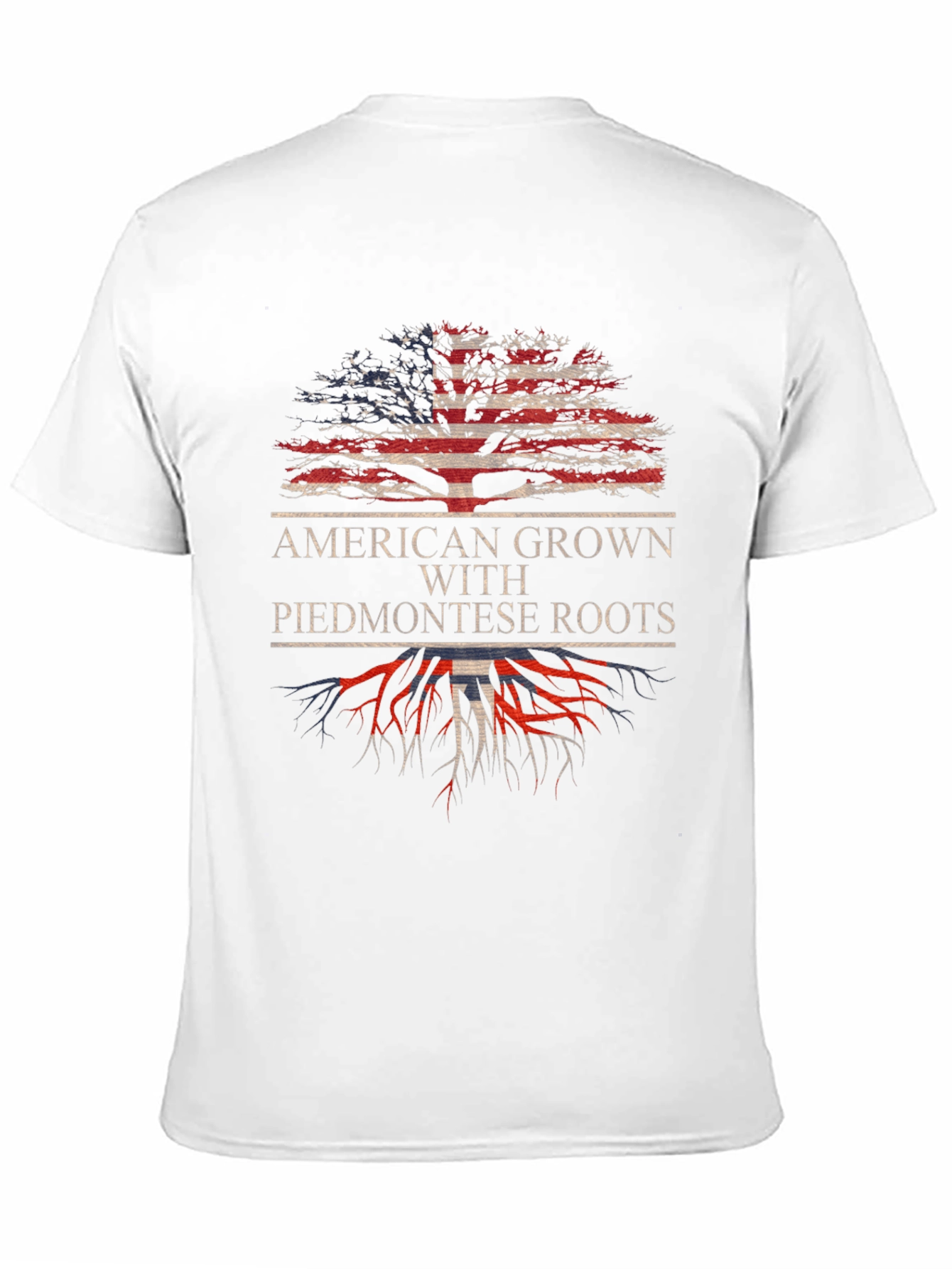 American Grown Piedmontese Roots Graphic Tee