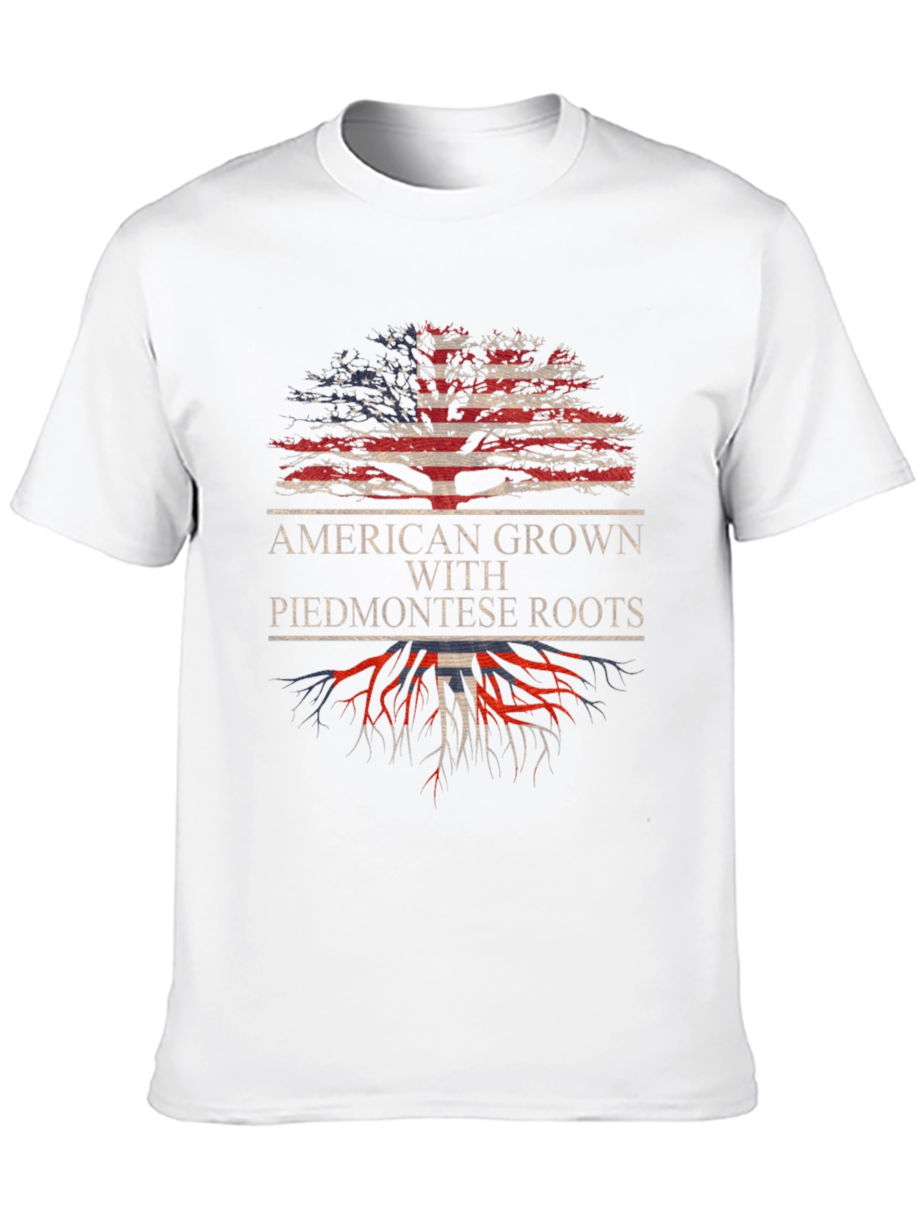 American Grown Piedmontese Roots Graphic Tee