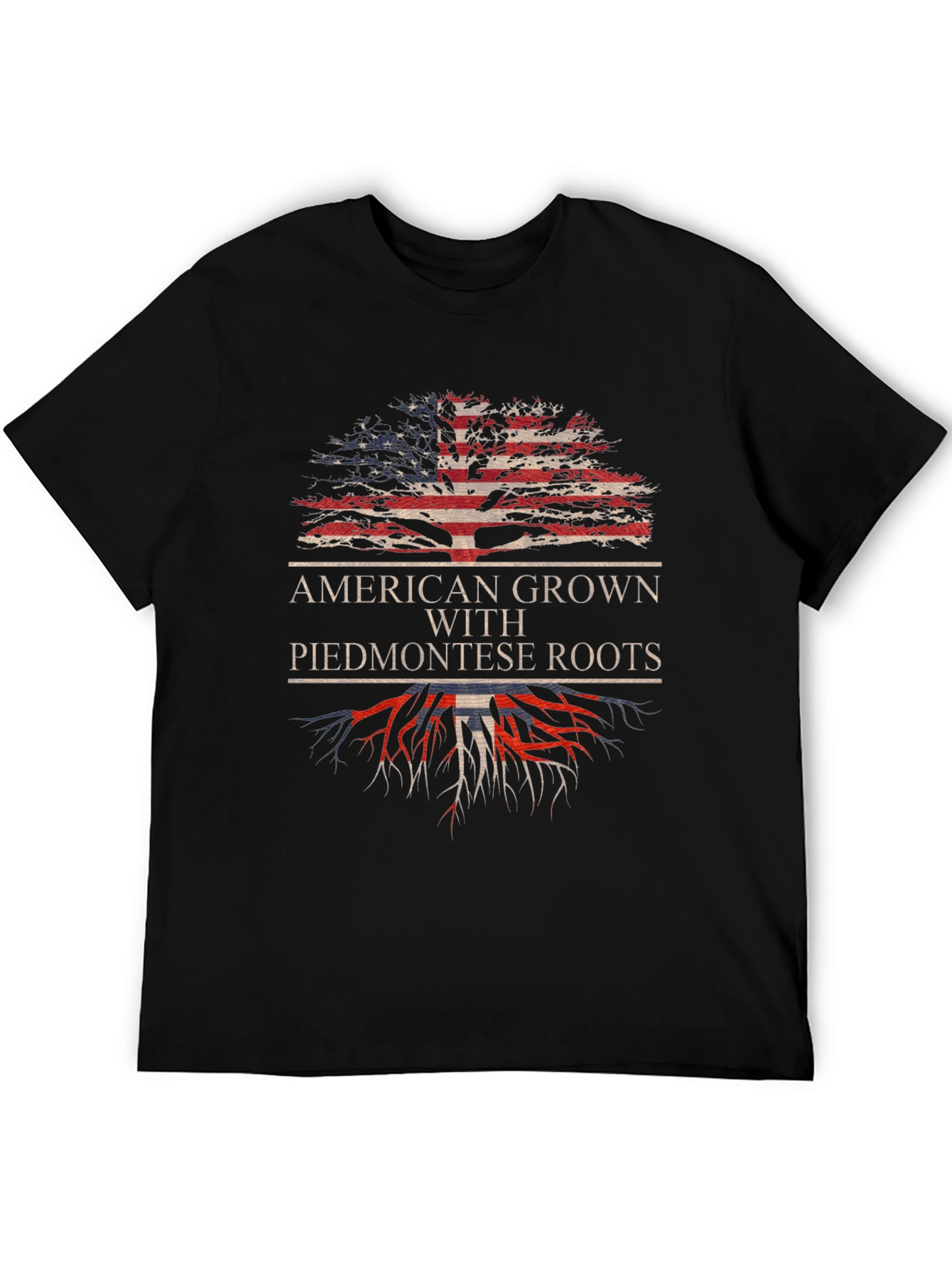 American Grown Piedmontese Roots Graphic Tee