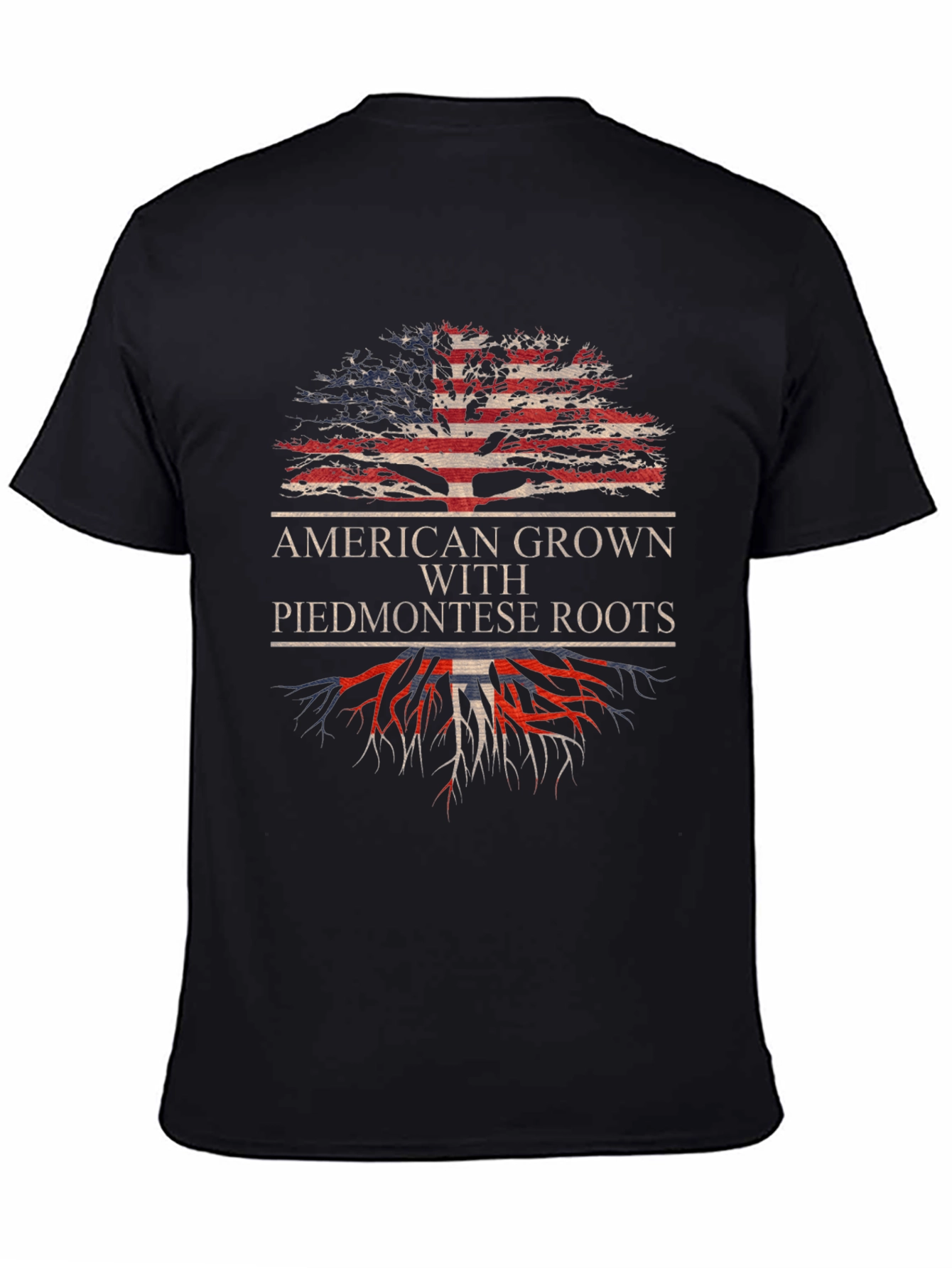 American Grown Piedmontese Roots Graphic Tee