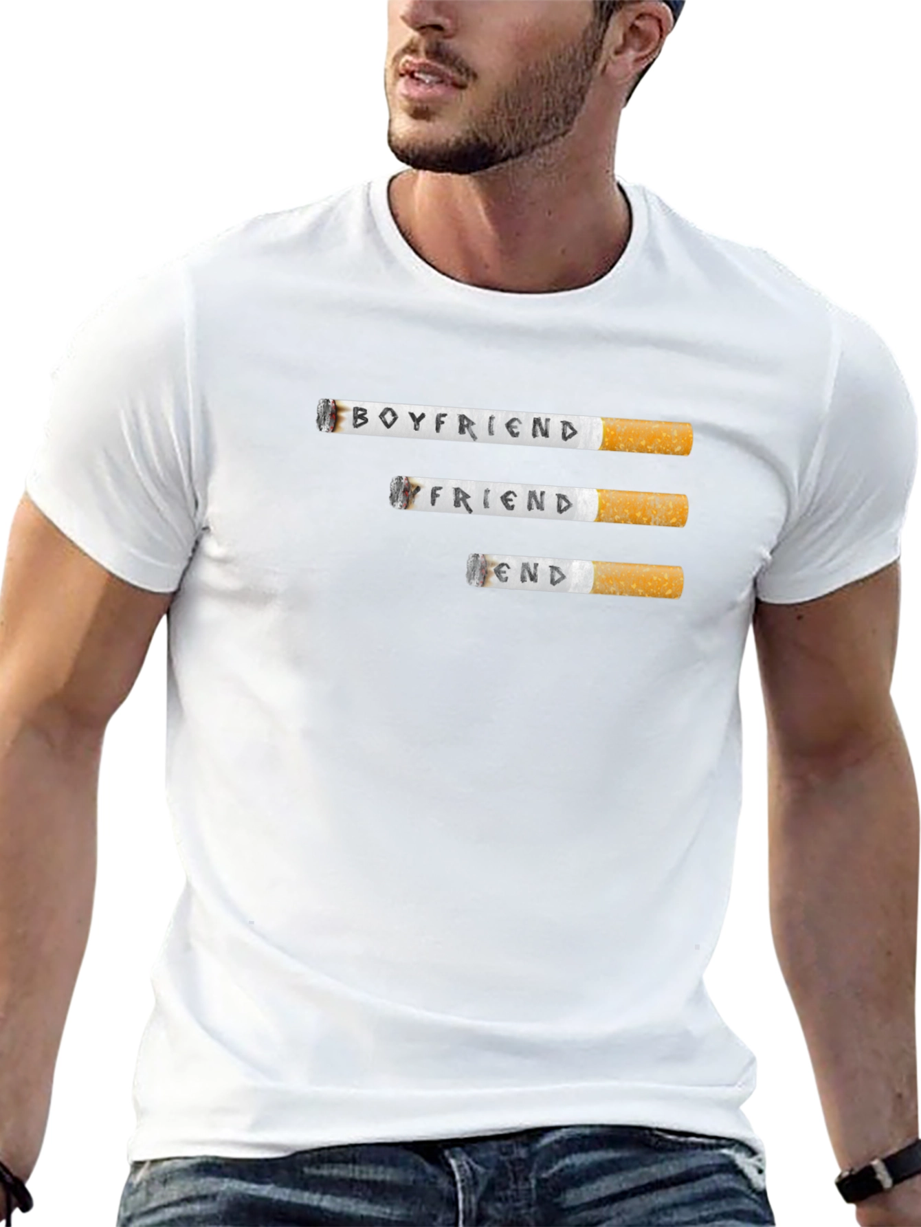 Boyfriend Friend End T-Shirt - Funny Relationship Tee