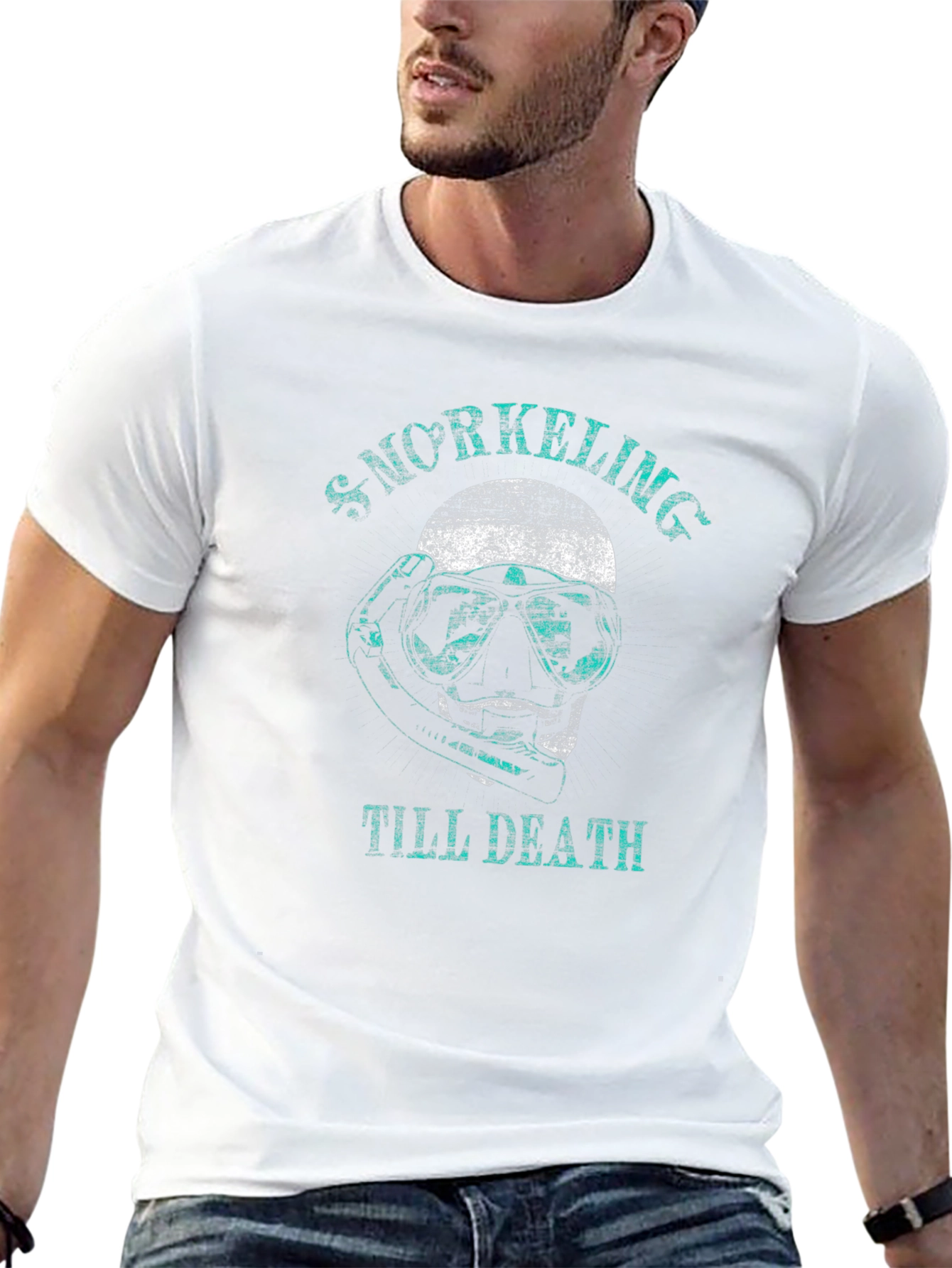 Snorkeling Till Death Graphic Tee
