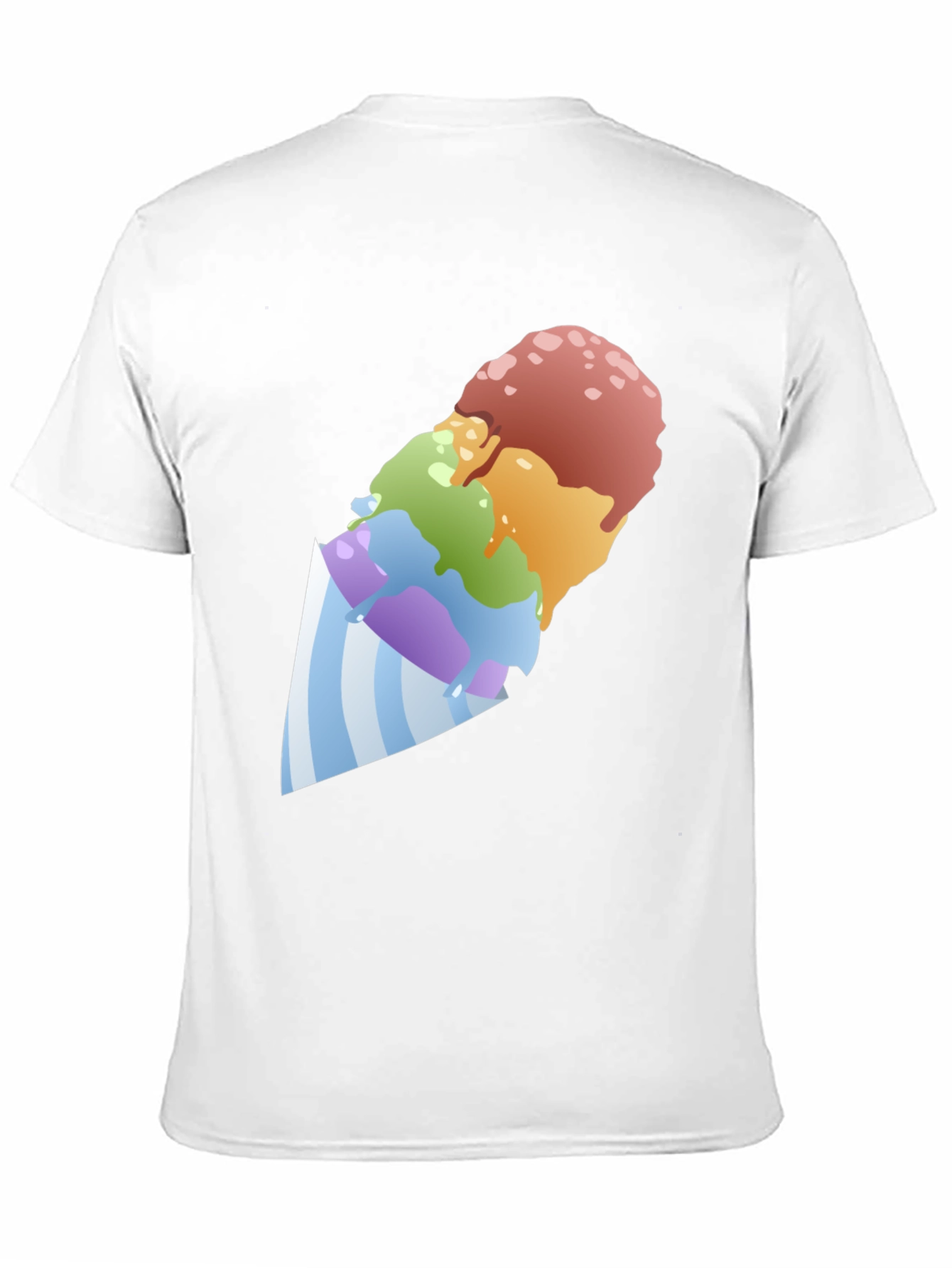 Rainbow Shave Ice Graphic Tee