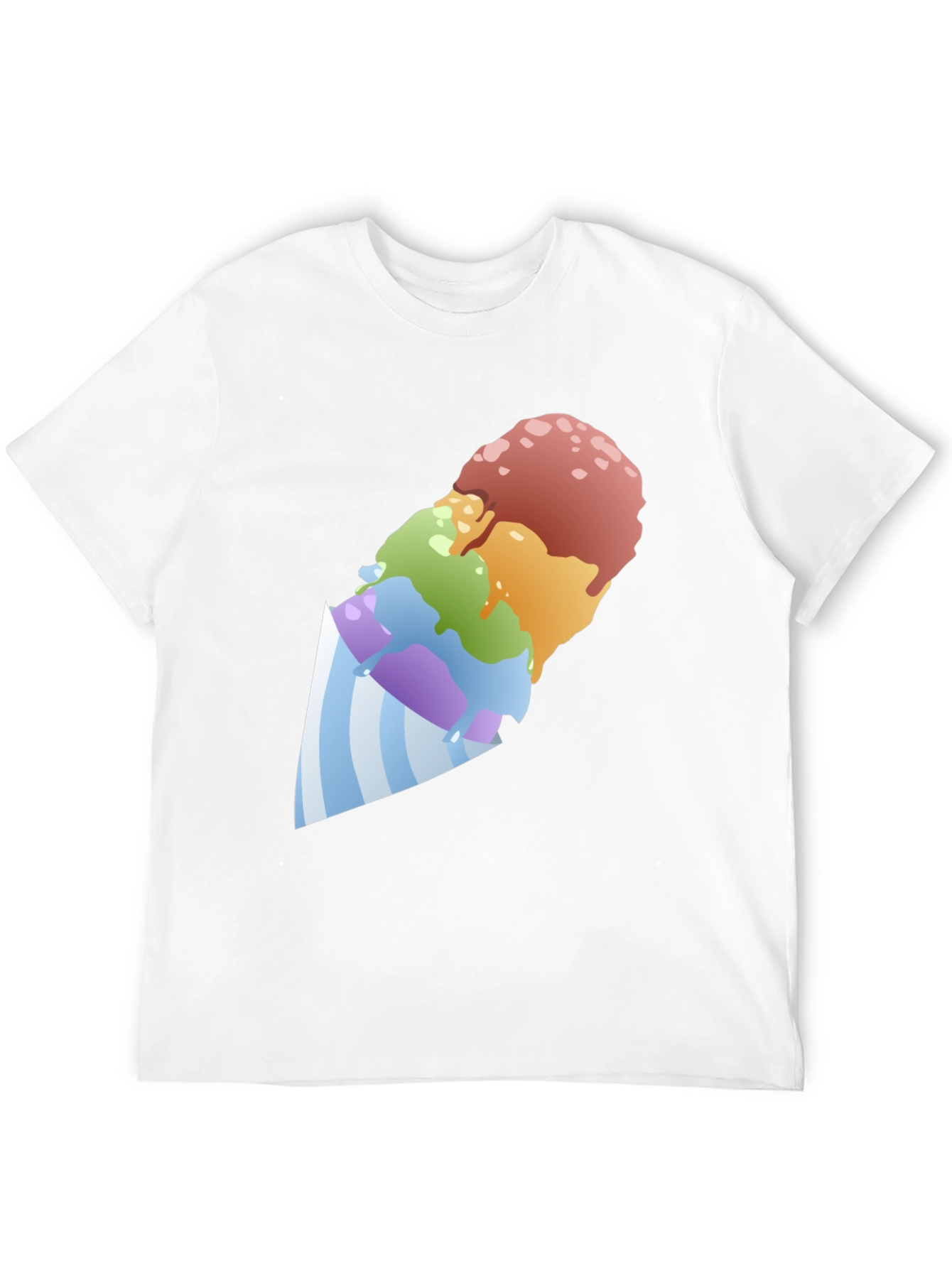 Rainbow Shave Ice Graphic Tee