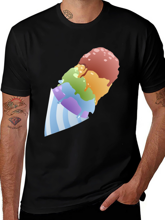 Rainbow Shave Ice Graphic Tee