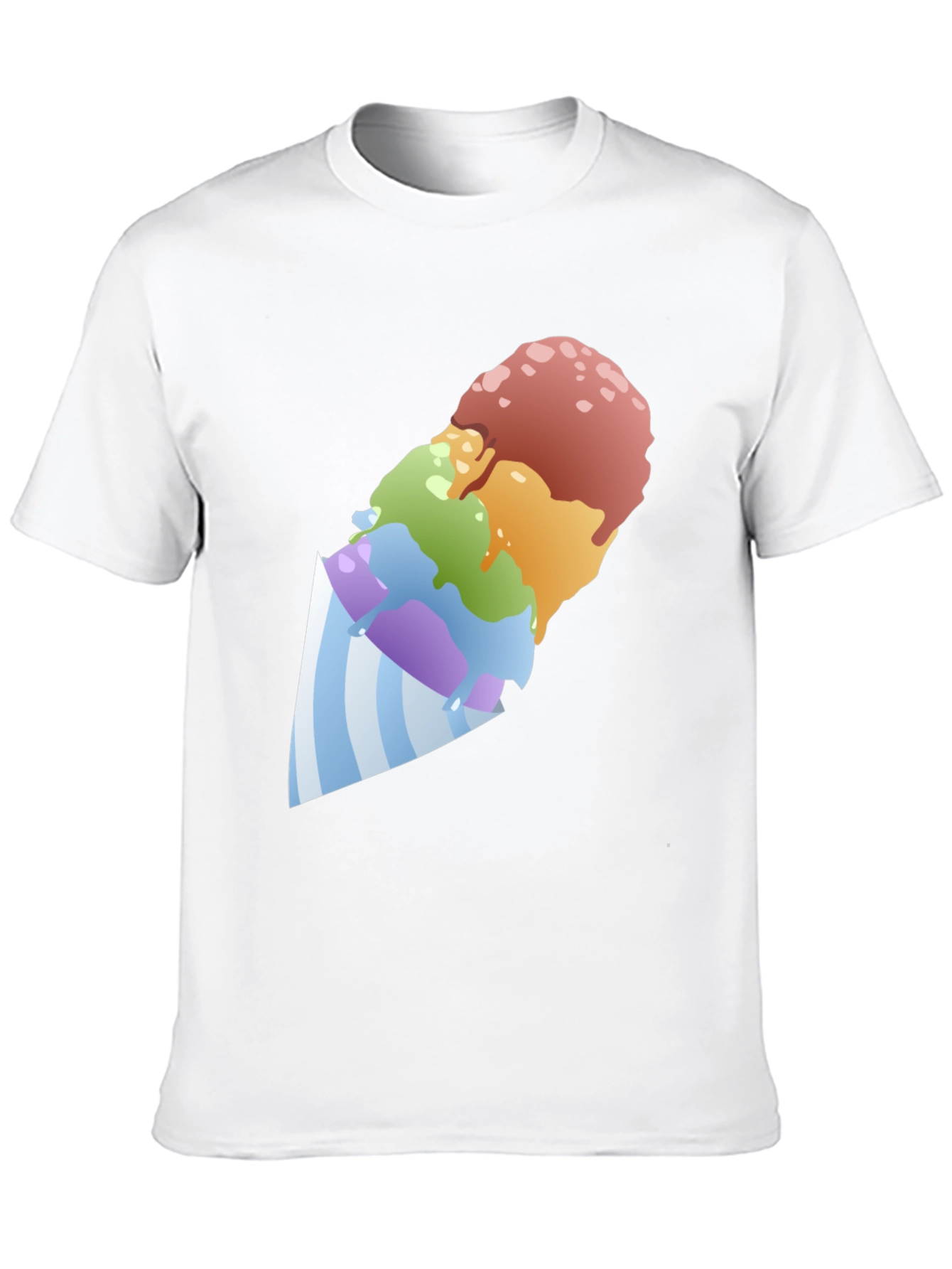 Rainbow Shave Ice Graphic Tee