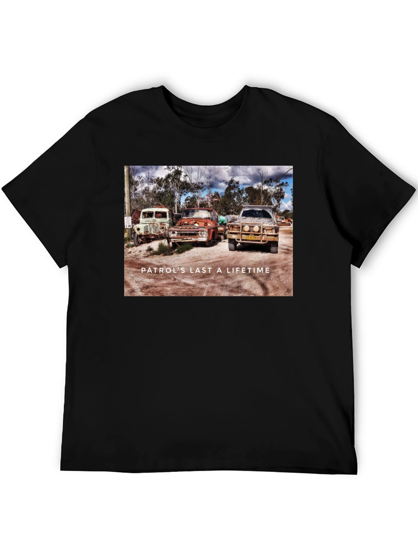 Patrols Last a Lifetime Black T-Shirt