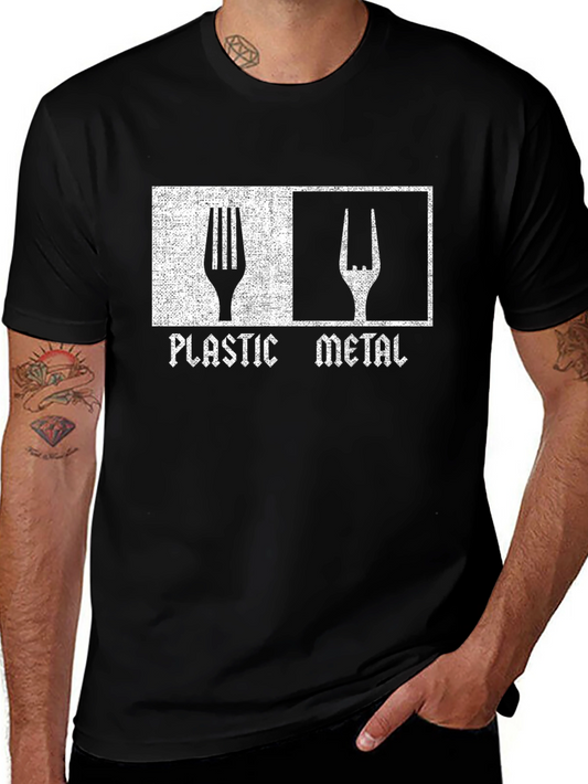 Plastic Metal Graphic T-Shirt