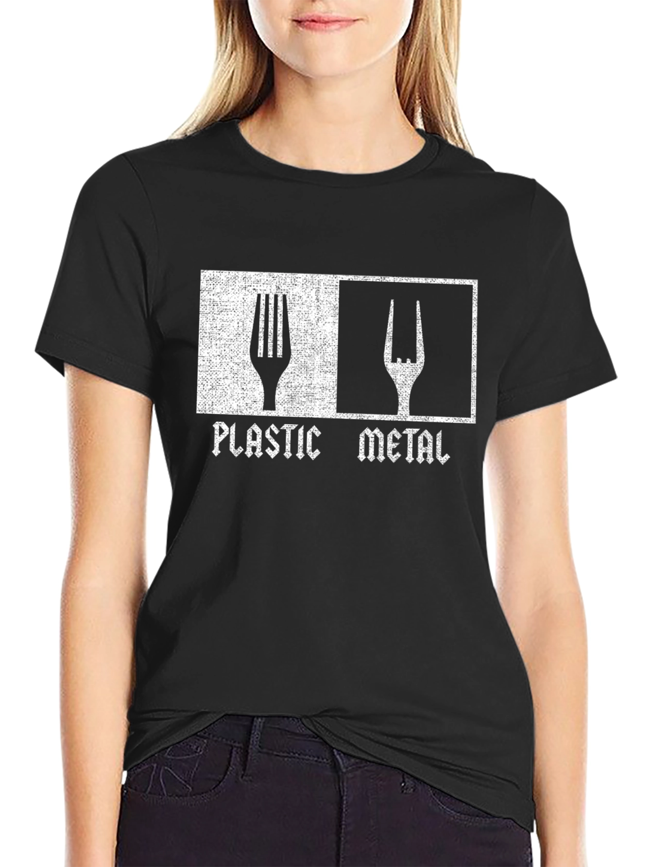 Plastic Metal Graphic T-Shirt