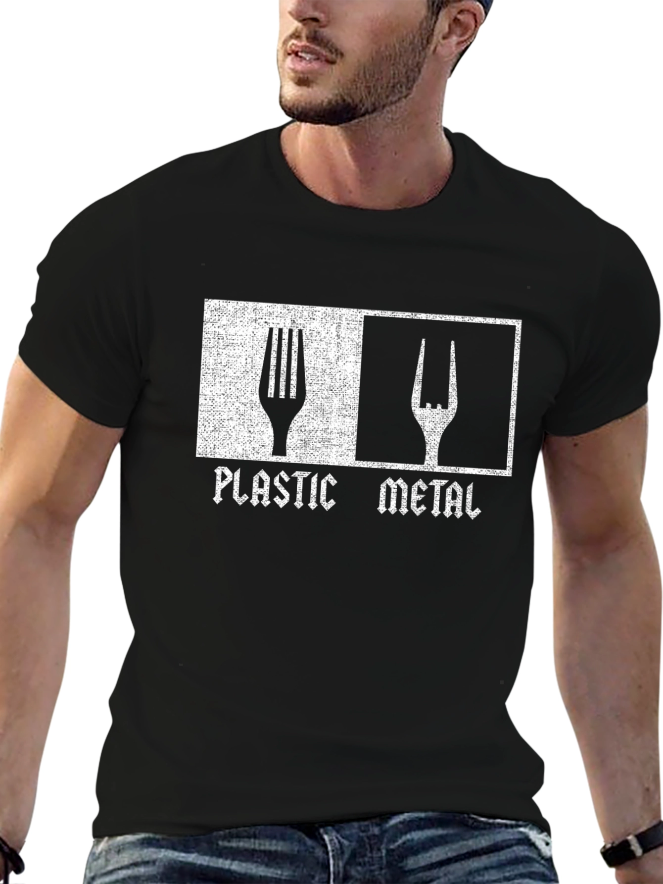 Plastic Metal Graphic T-Shirt