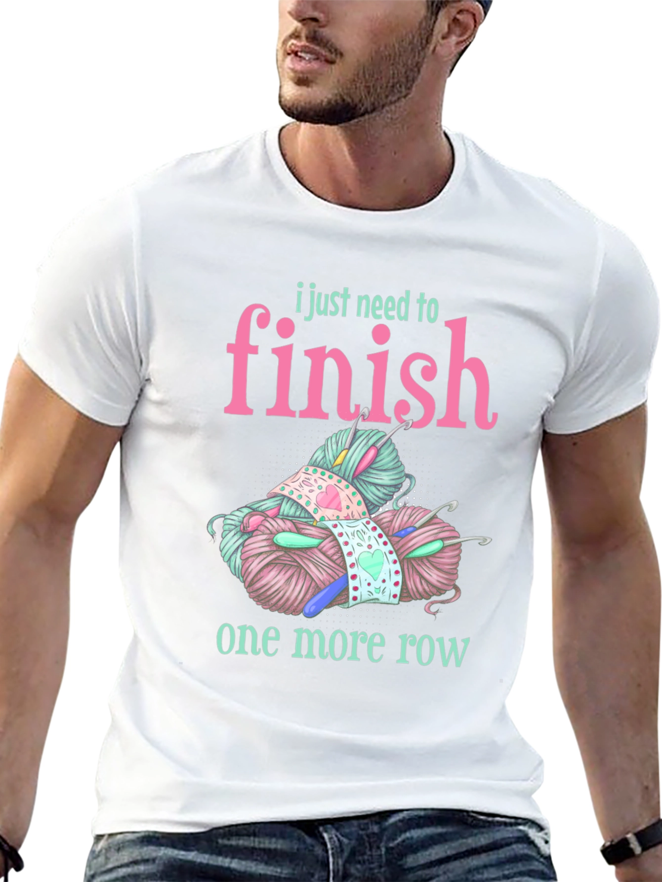 Crochet Lover T-Shirt - Just One More Row