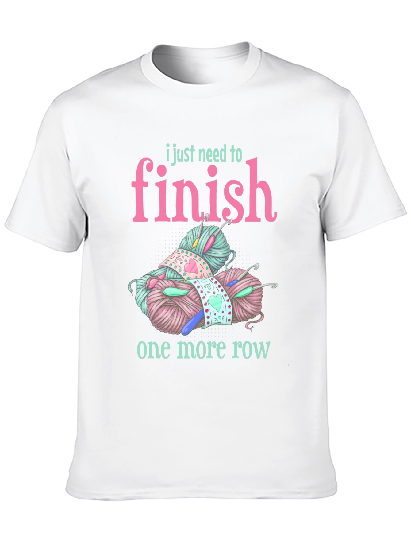 Crochet Lover T-Shirt - Just One More Row