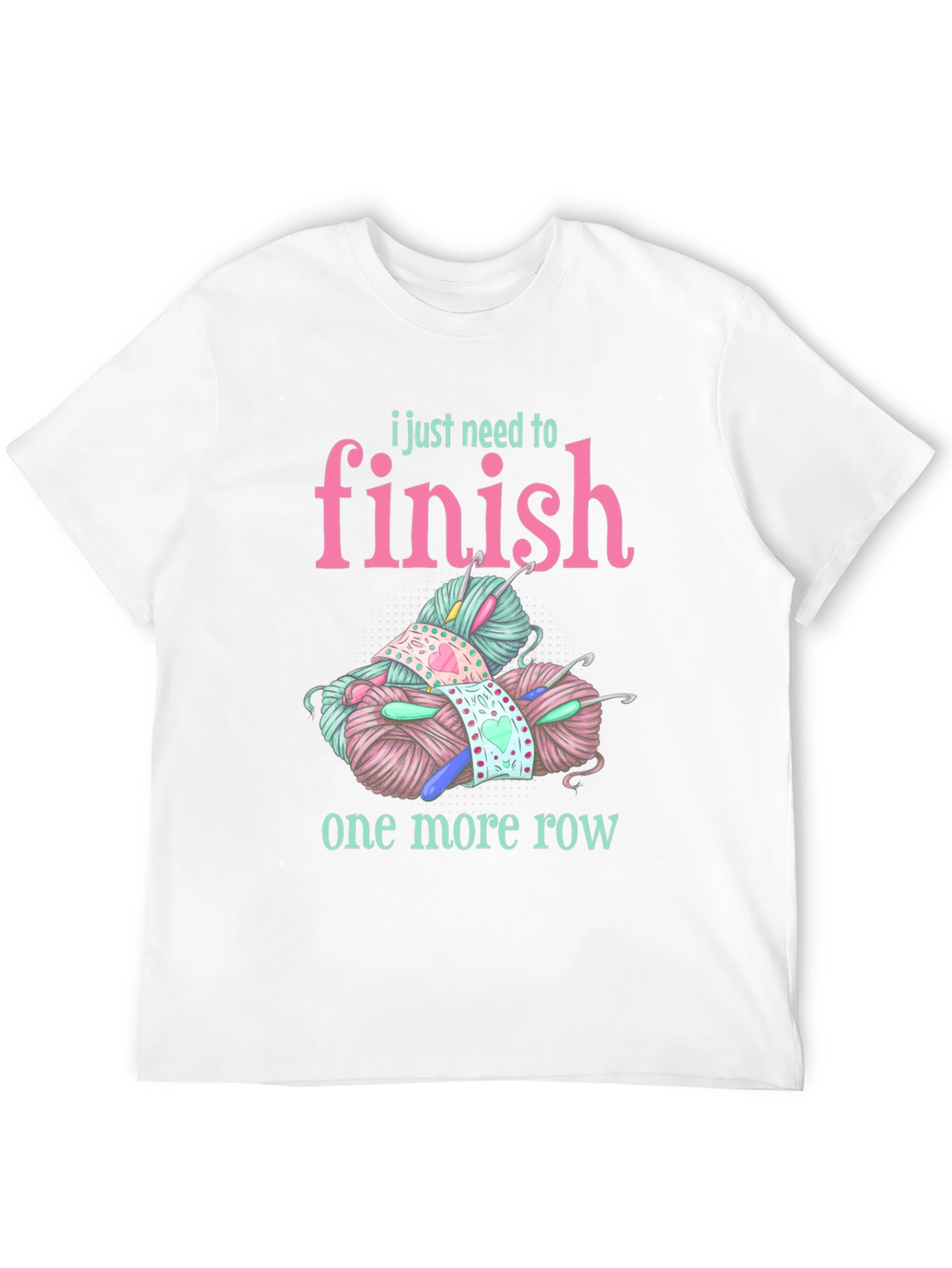 Crochet Lover T-Shirt - Just One More Row