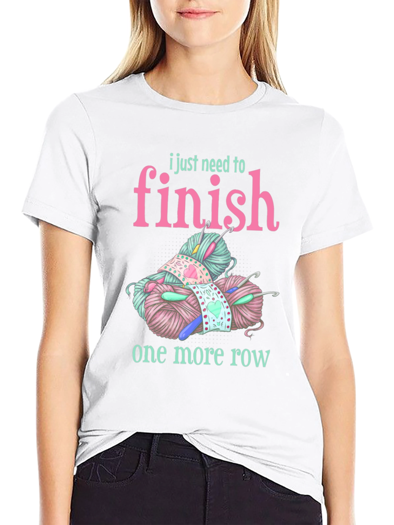 Crochet Lover T-Shirt - Just One More Row