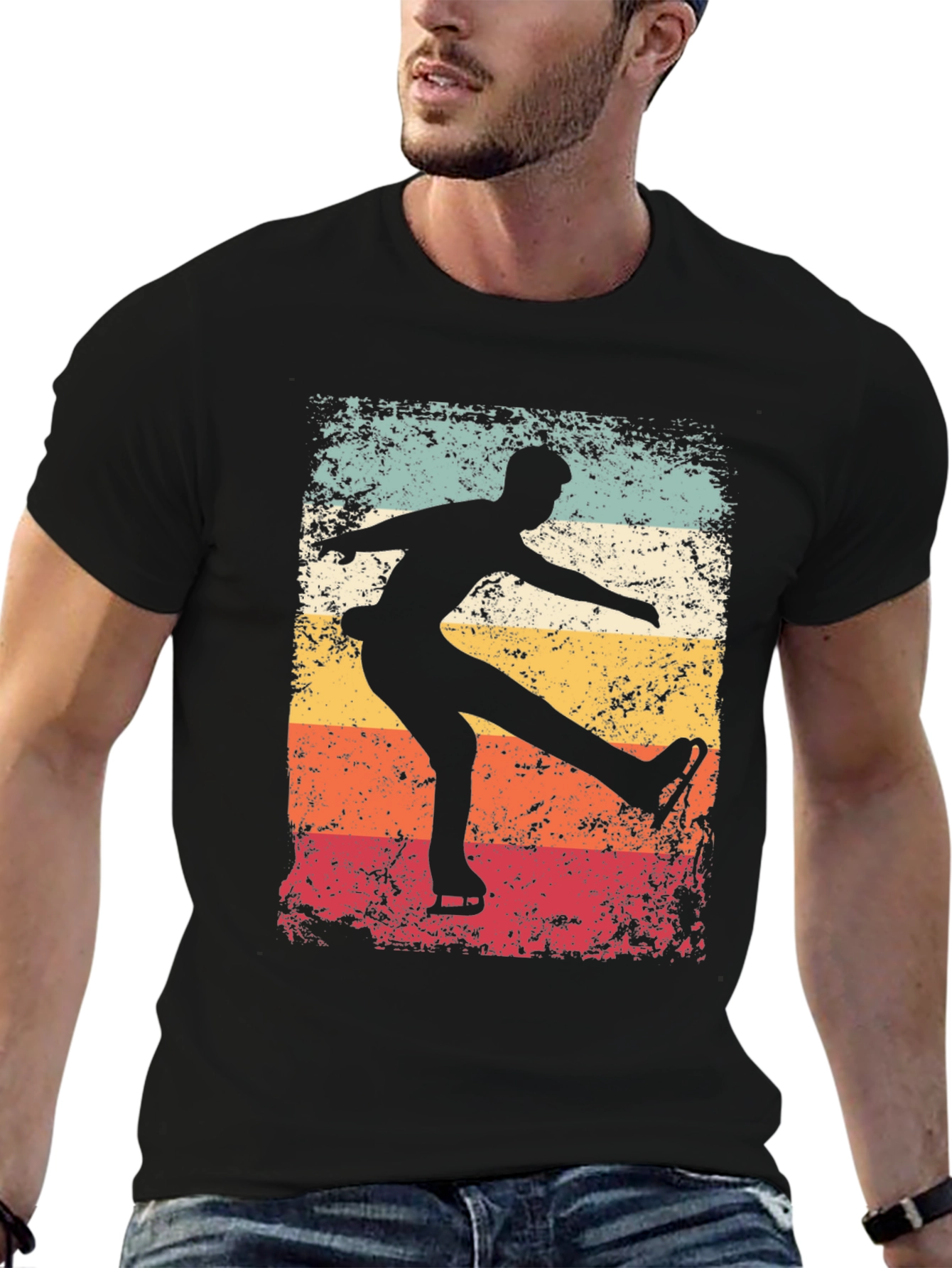Retro Figure Skating T-Shirt