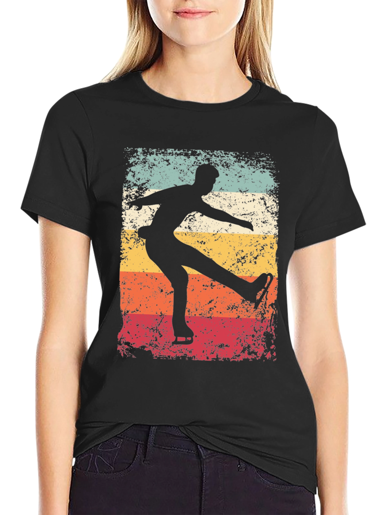 Retro Figure Skating T-Shirt